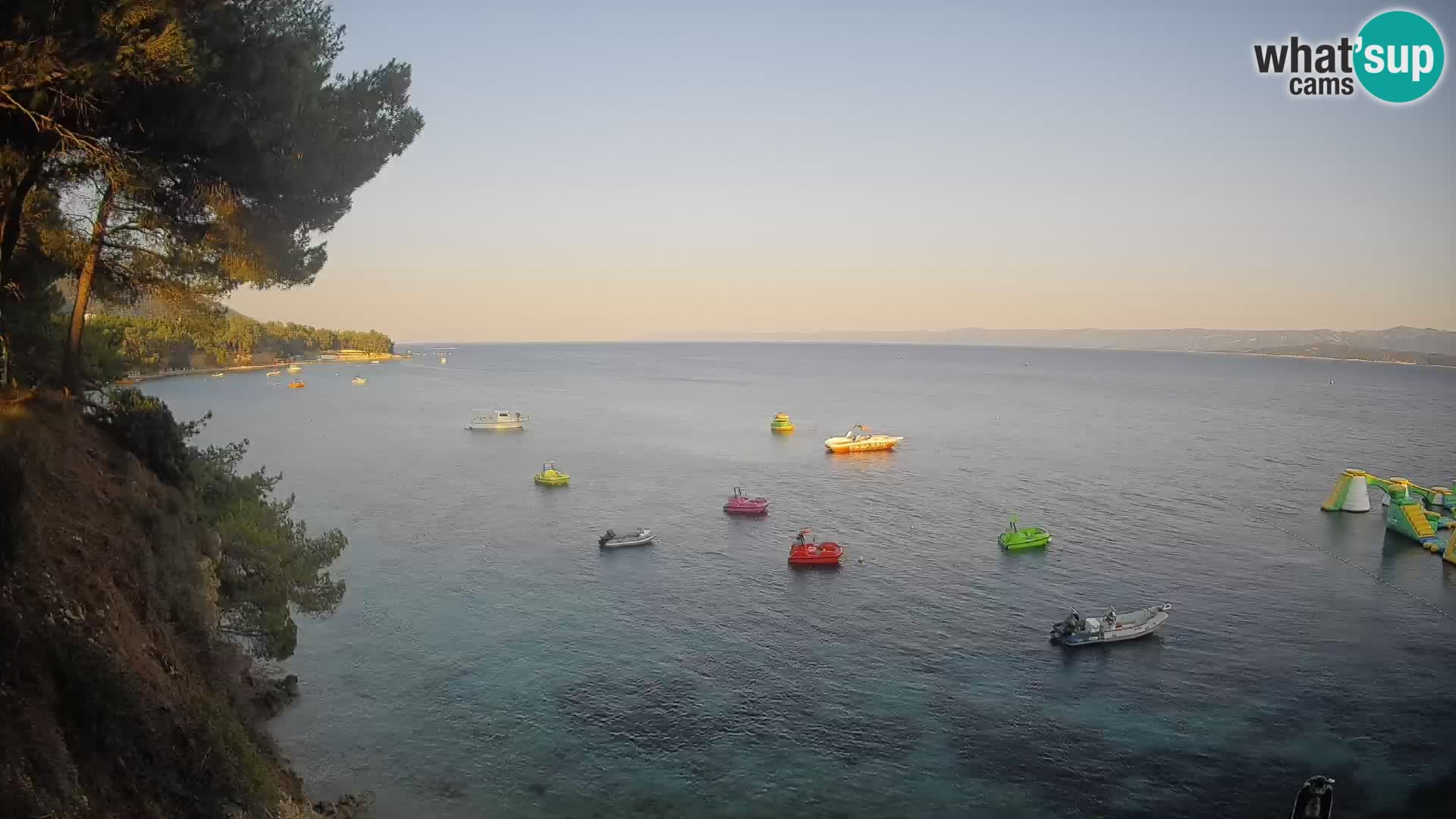 Webcam Strand Potočine Bol – Liveblick auf Borak Beach, Insel Brač