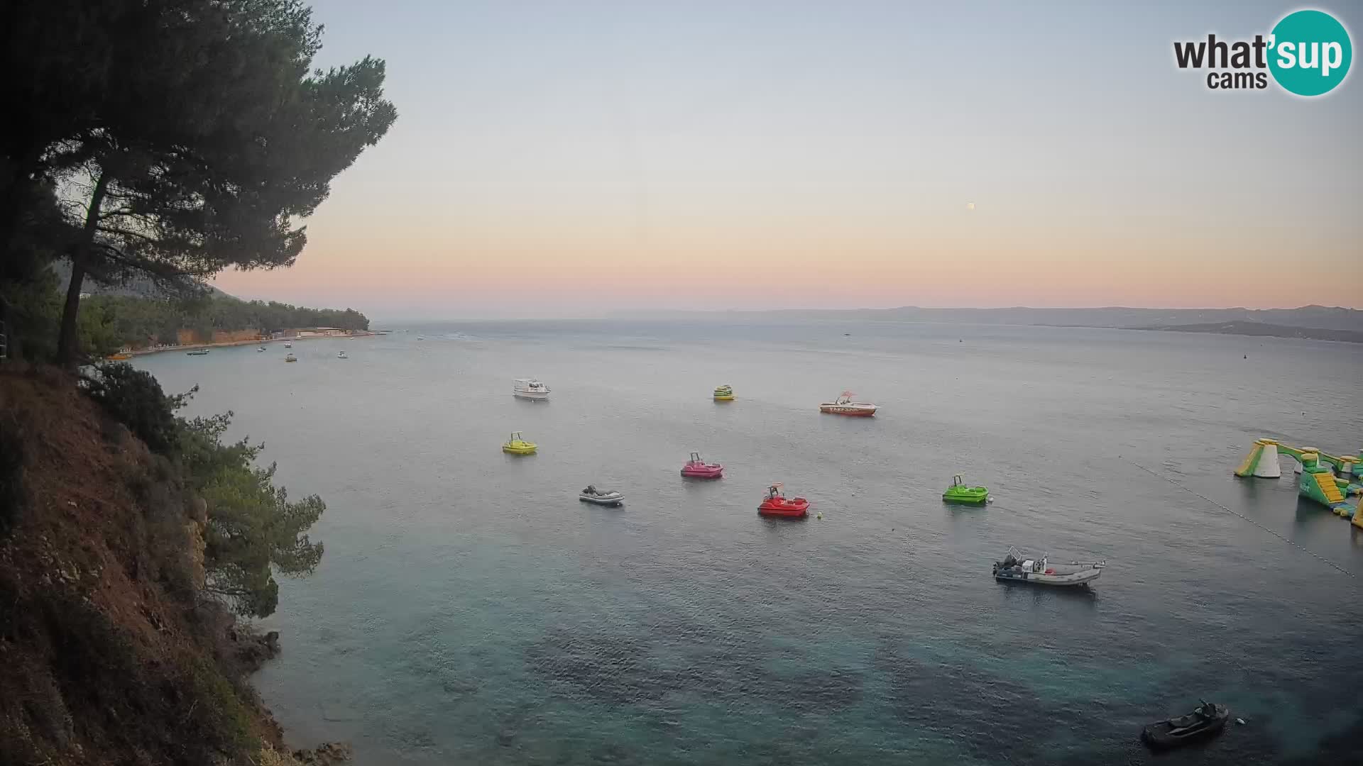 Webcam Strand Potočine Bol – Liveblick auf Borak Beach, Insel Brač