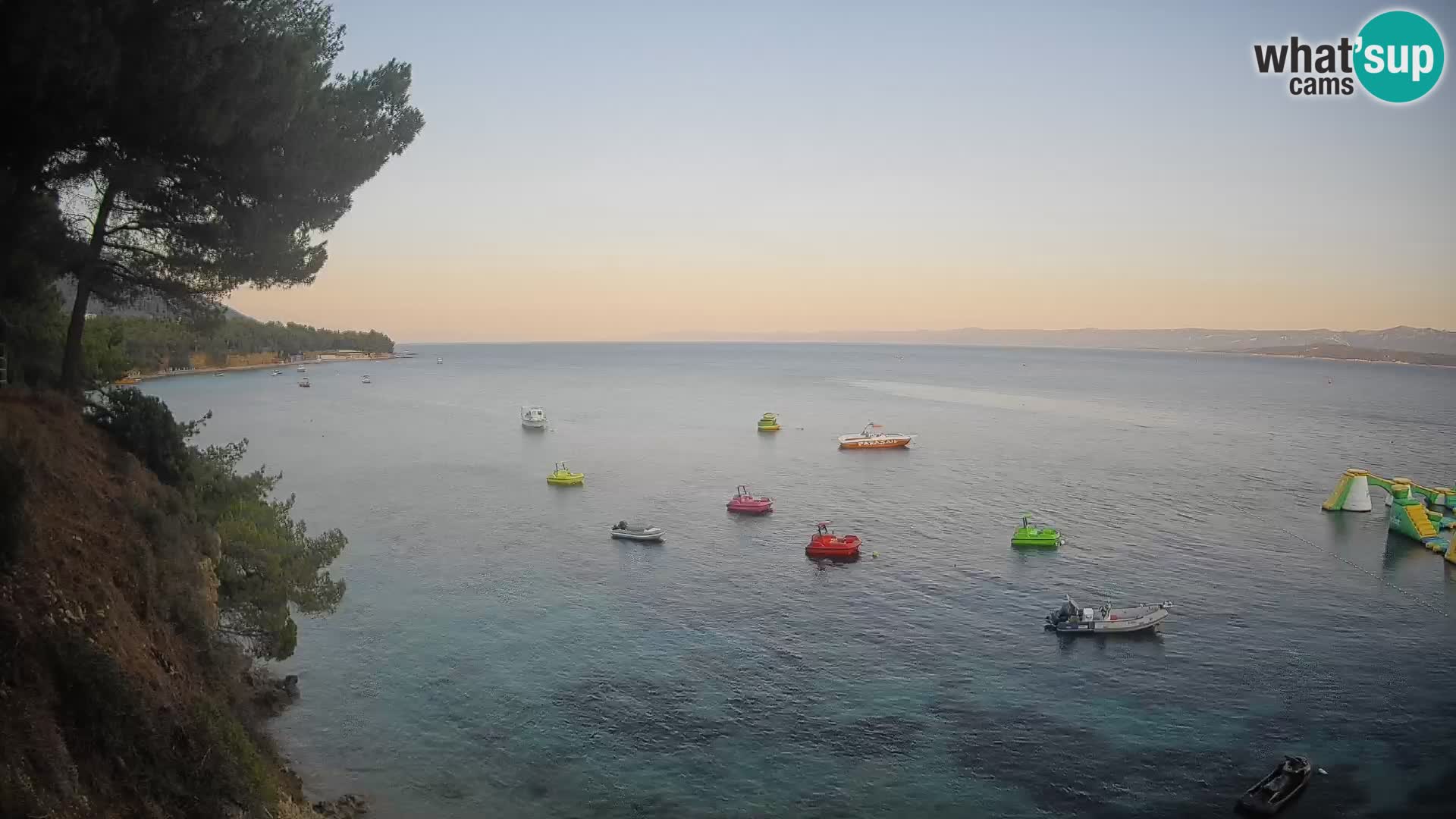 Webcam Potočine Beach Bol – Live View of Borak Beach, Brač Island