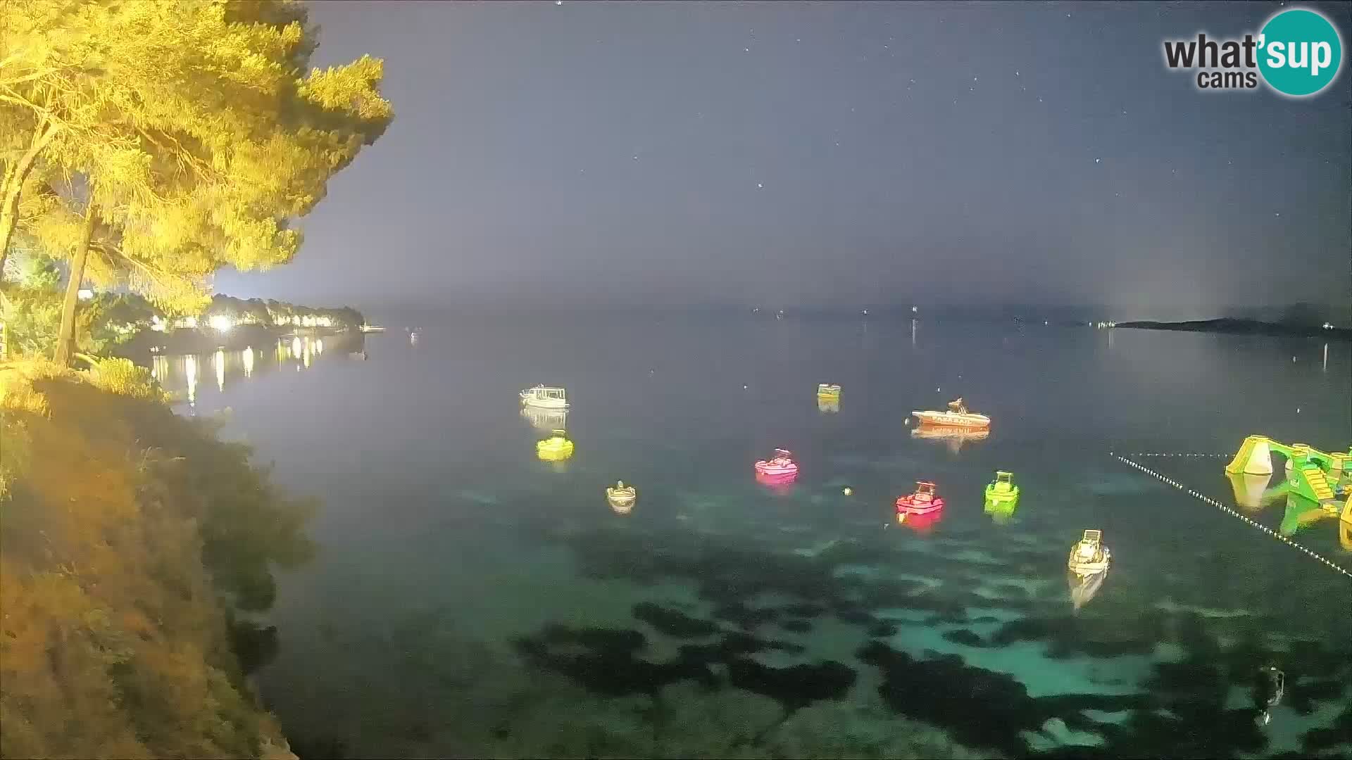 Webcam Potočine Beach Bol – Live View of Borak Beach, Brač Island