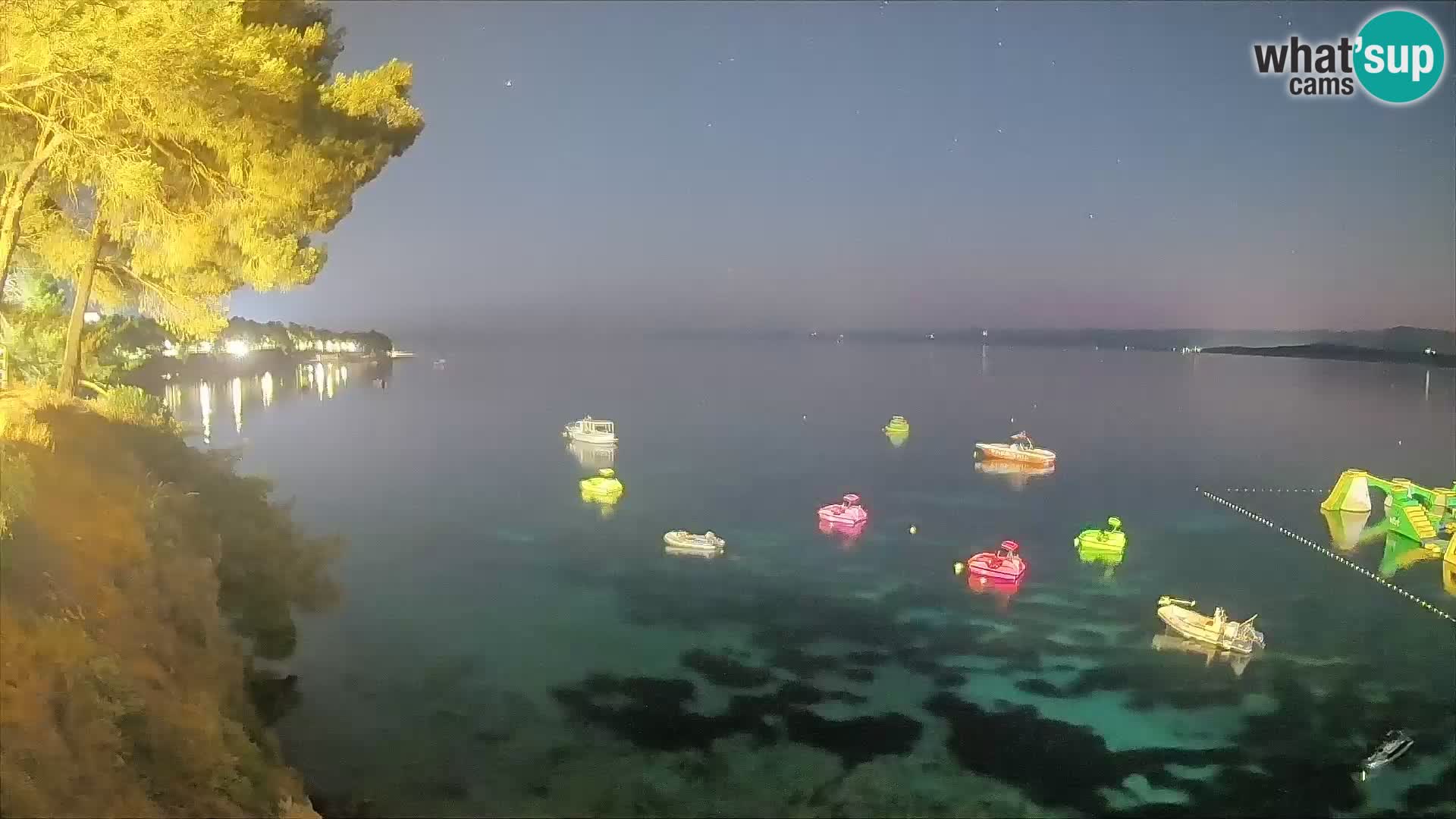 Webcam plage Potočine Bol – Vue en direct sur Borak Beach, île de Brač