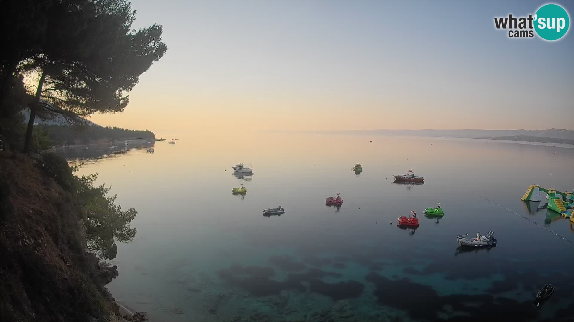 Webcam Potočine Beach Bol – Live View of Borak Beach, Brač Island