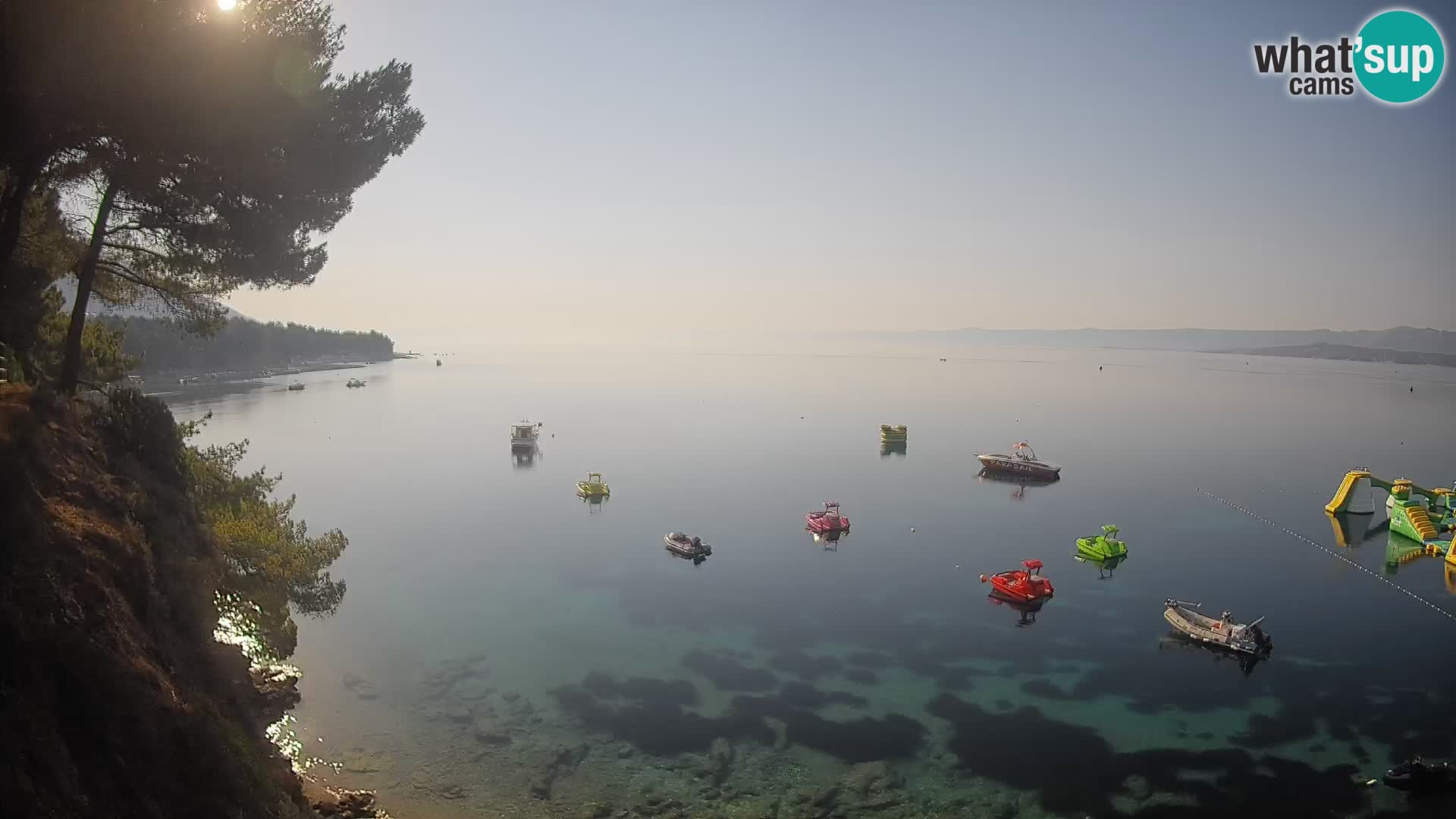 Webcam Potočine Beach Bol – Live View of Borak Beach, Brač Island