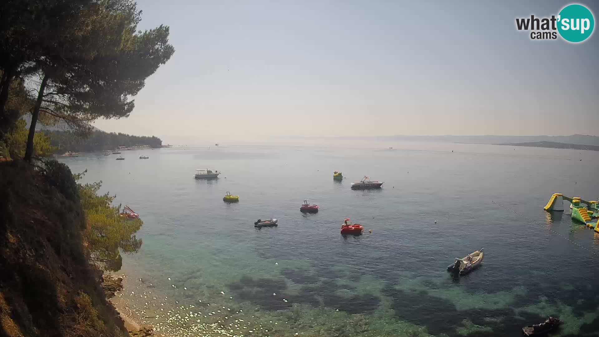 Webcam Strand Potočine Bol – Liveblick auf Borak Beach, Insel Brač