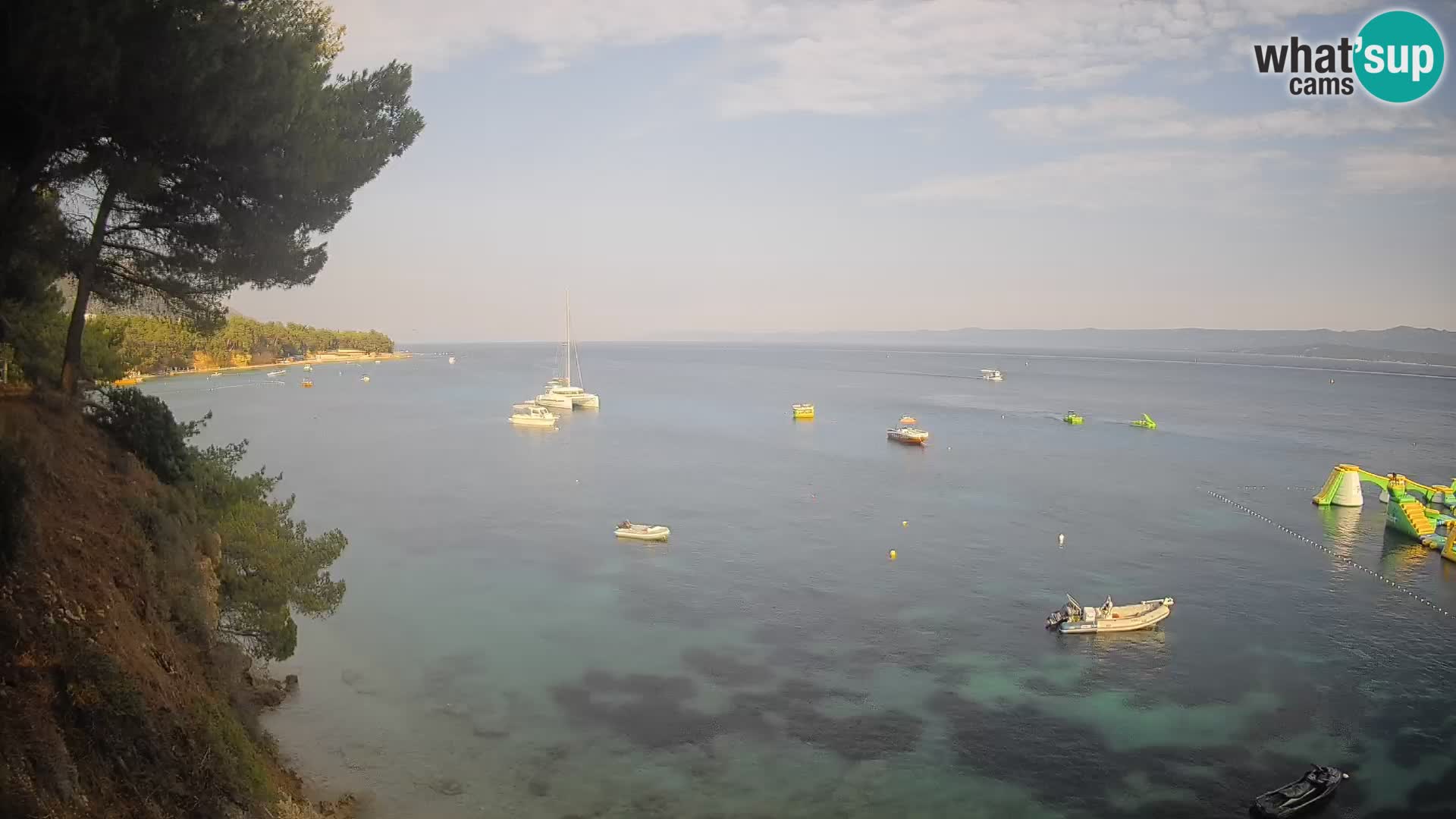 Webcam Potočine Beach Bol – Live View of Borak Beach, Brač Island