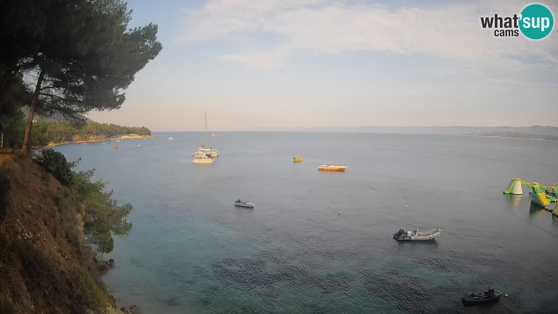 Webcam Strand Potočine Bol – Liveblick auf Borak Beach, Insel Brač