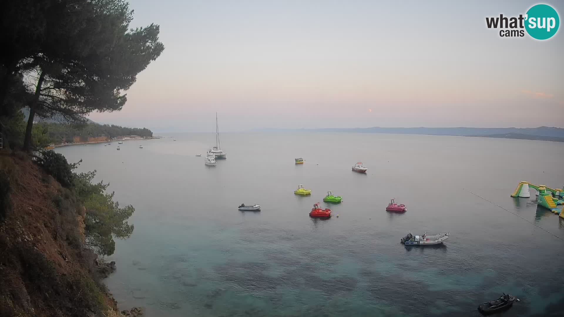 Webcam Potočine Beach Bol – Live View of Borak Beach, Brač Island