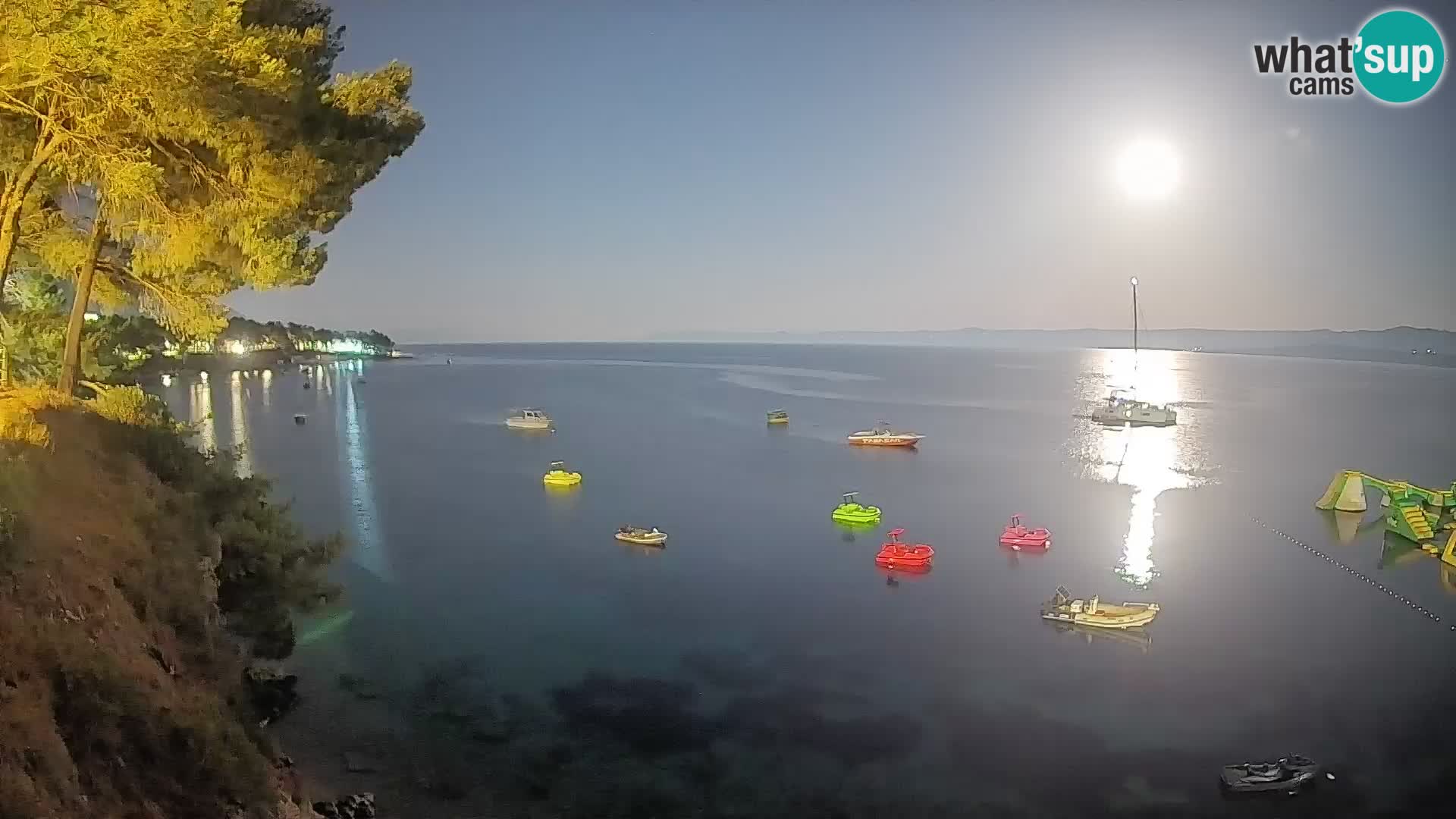 Webcam Potočine Beach Bol – Live View of Borak Beach, Brač Island
