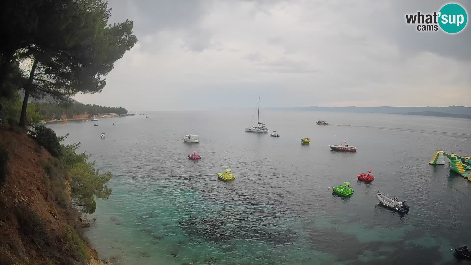 Webcam Potočine Beach Bol – Live View of Borak Beach, Brač Island