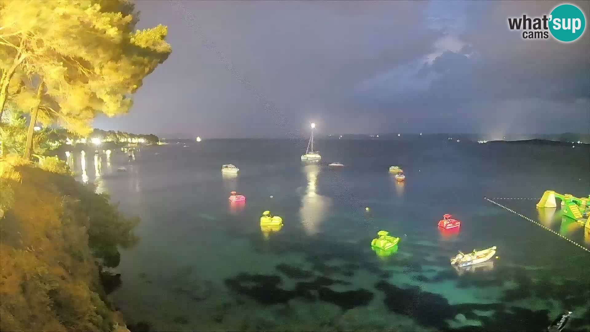 Webcam Playa Potočine Bol – Vista en vivo de Borak Beach, Isla de Brač