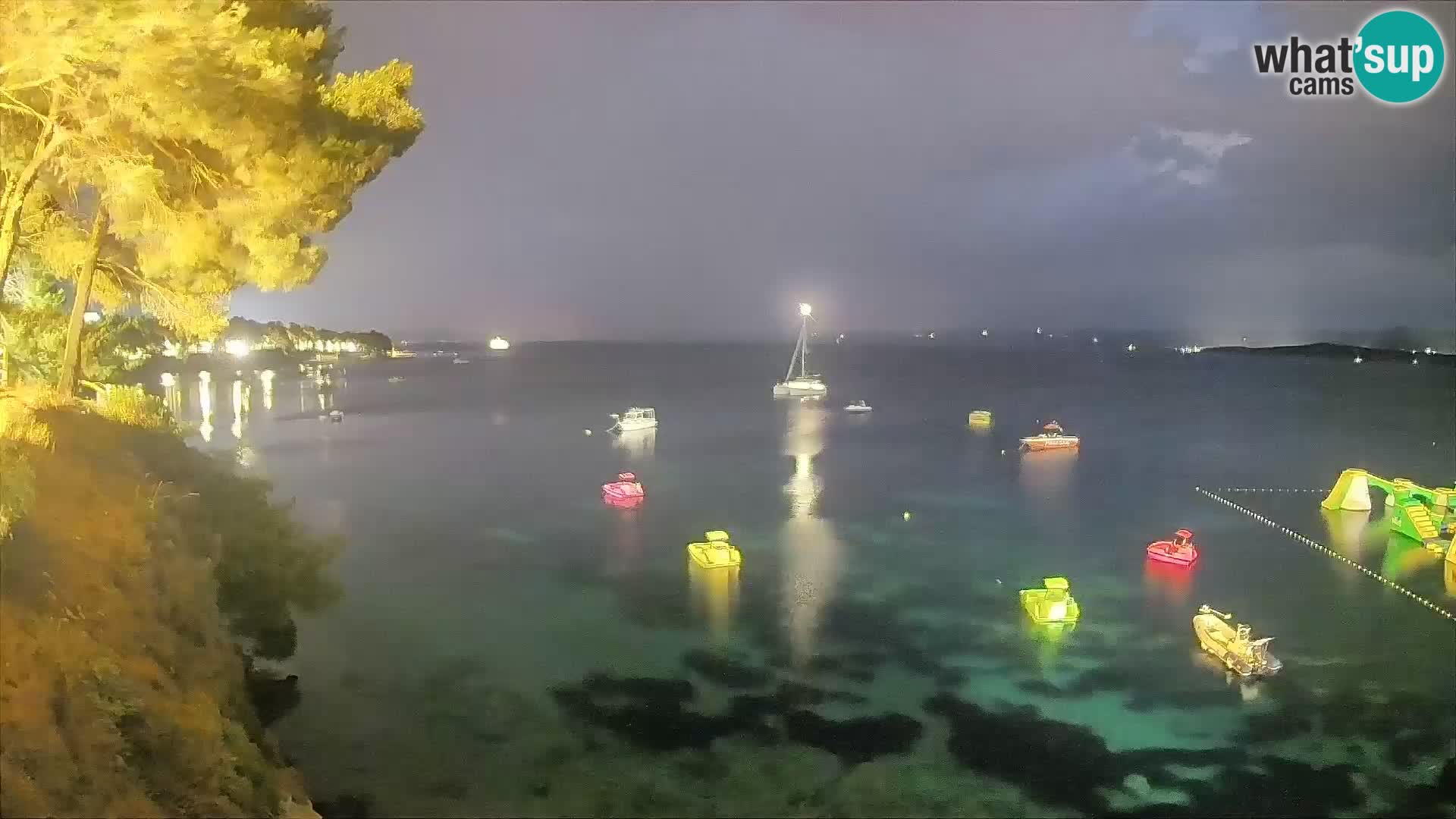 Webcam Potočine Beach Bol – Live View of Borak Beach, Brač Island