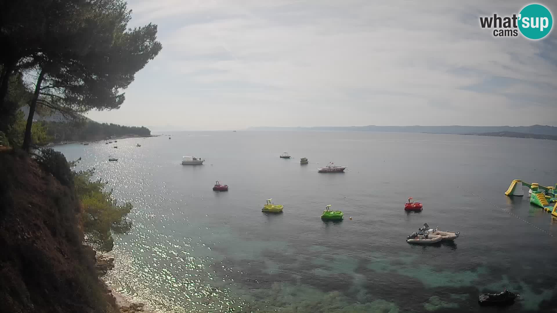 Webcam Potočine Beach Bol – Live View of Borak Beach, Brač Island