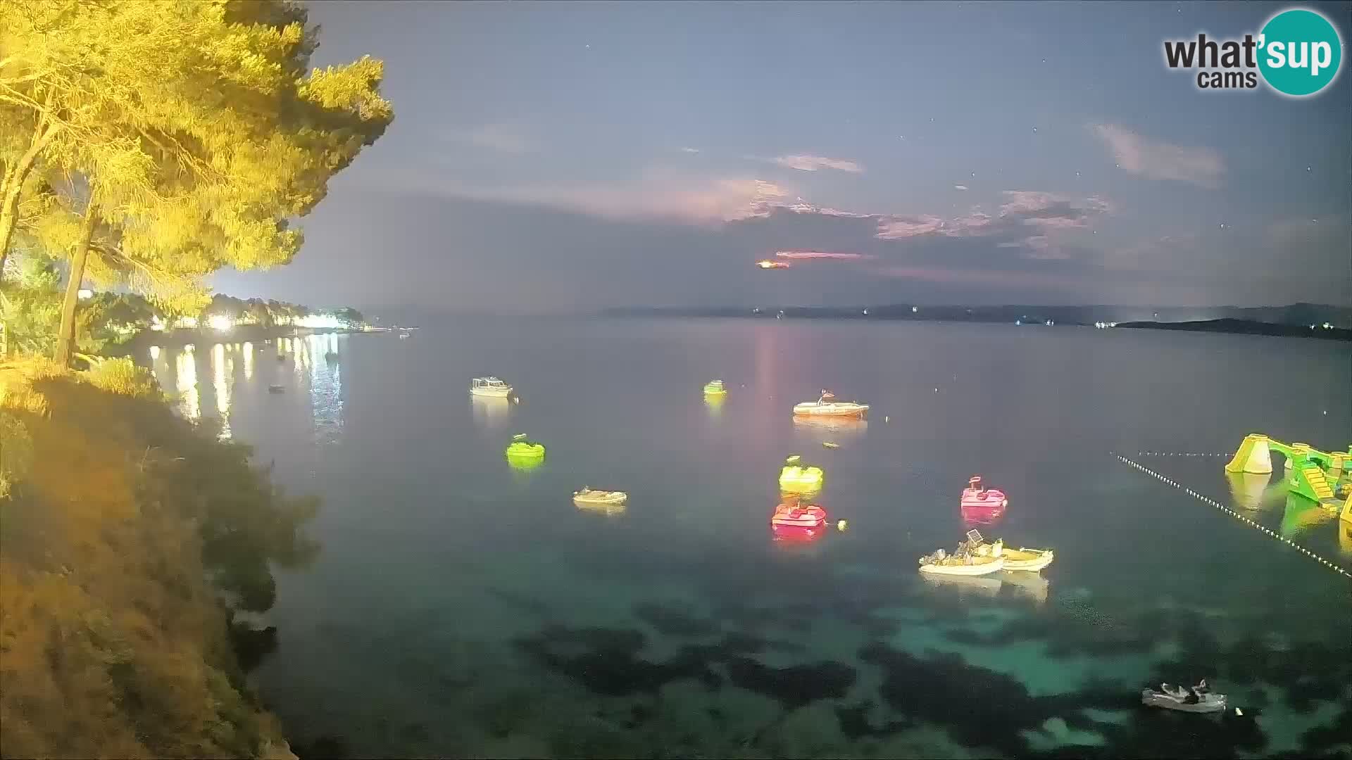 Webcam Strand Potočine Bol – Liveblick auf Borak Beach, Insel Brač