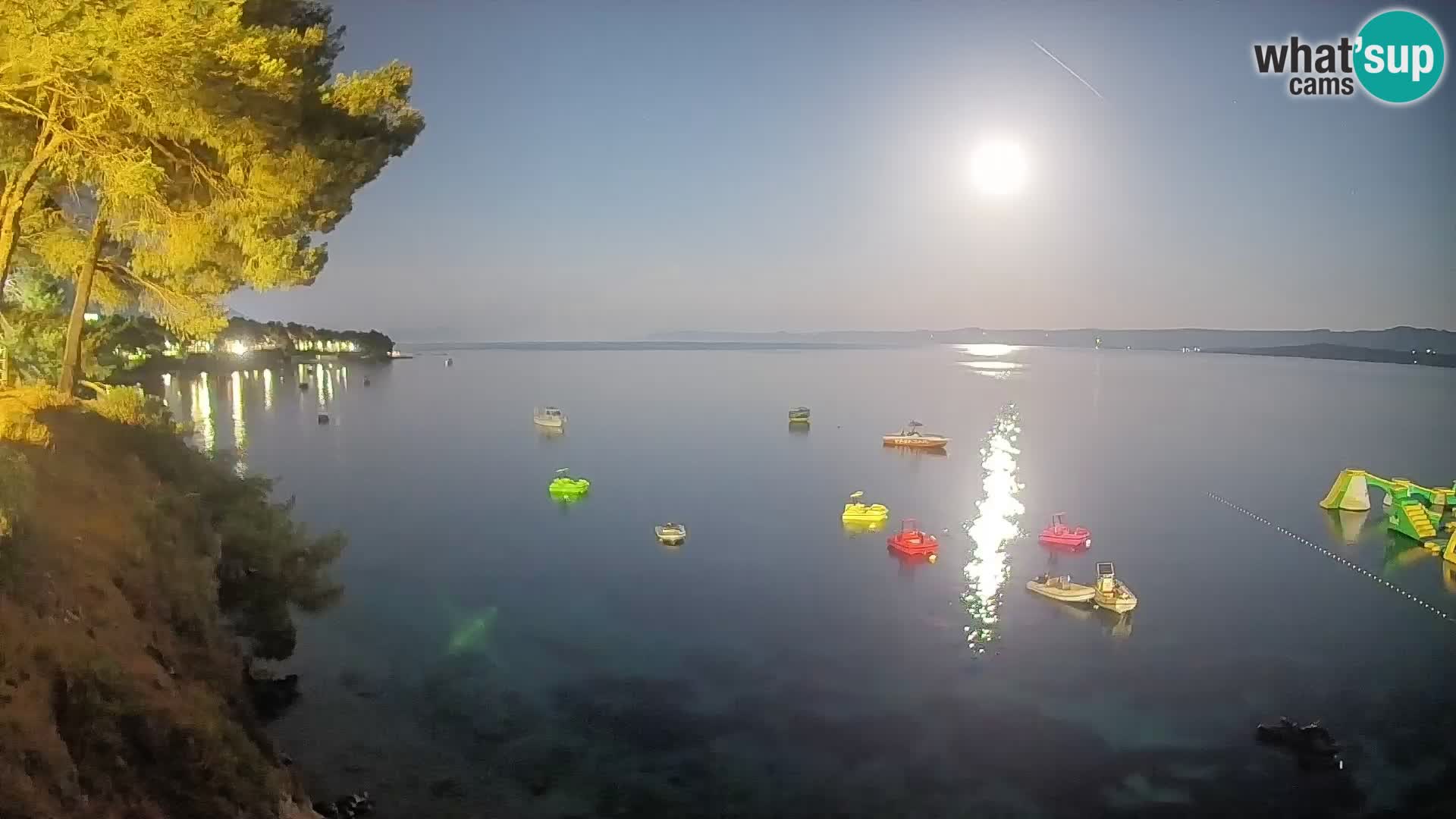 Webcam Strand Potočine Bol – Liveblick auf Borak Beach, Insel Brač