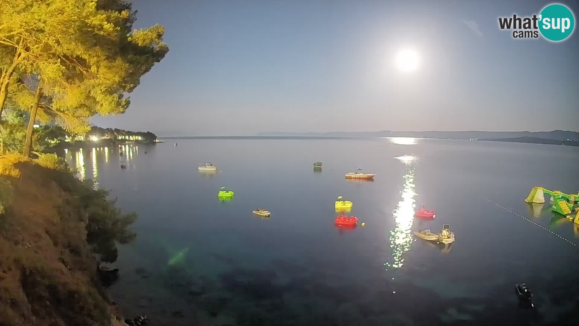 Webcam Potočine Beach Bol – Live View of Borak Beach, Brač Island