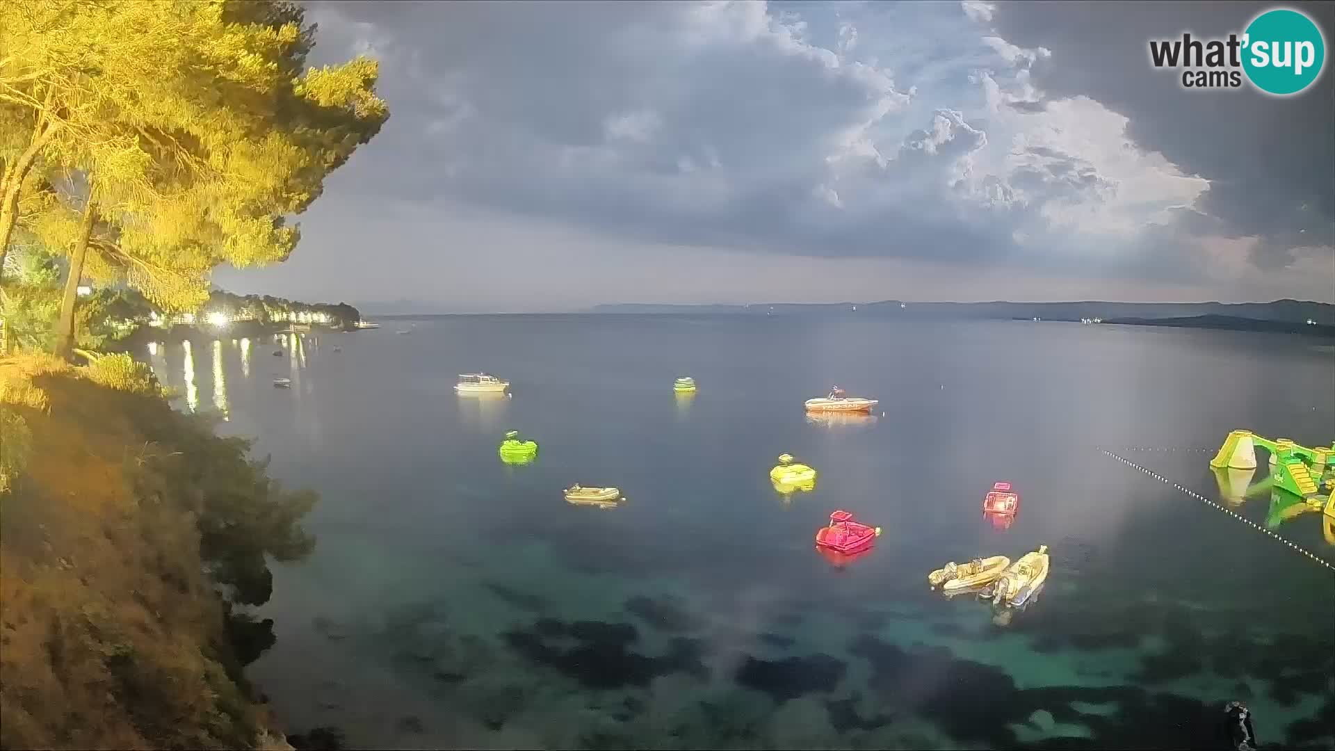 Webcam Playa Potočine Bol – Vista en vivo de Borak Beach, Isla de Brač
