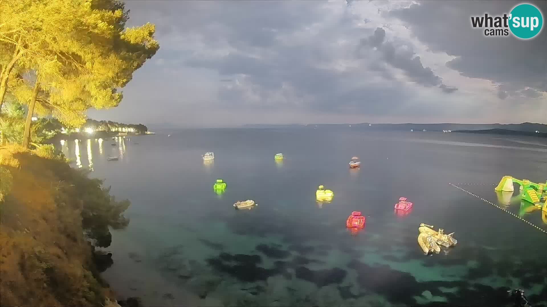 Webcam Strand Potočine Bol – Liveblick auf Borak Beach, Insel Brač