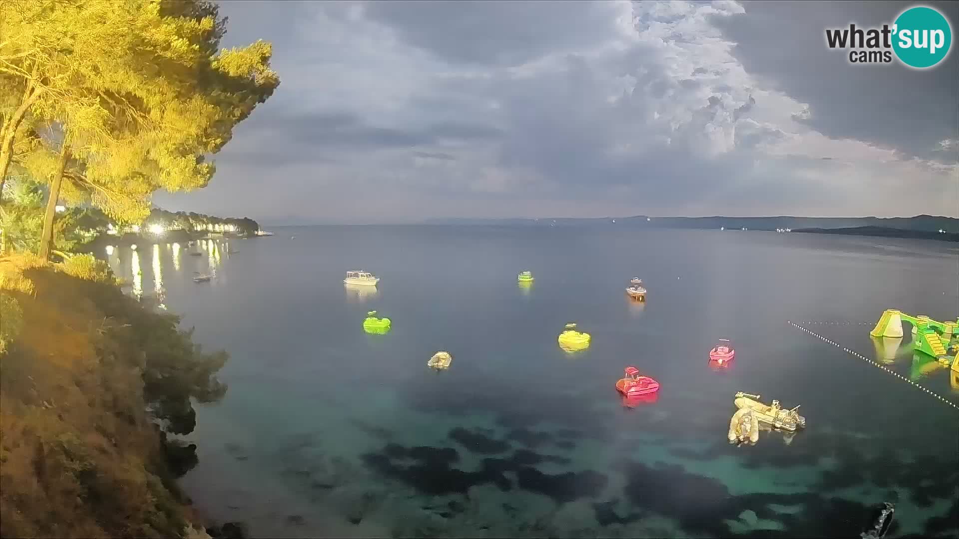 Webcam Potočine Beach Bol – Live View of Borak Beach, Brač Island
