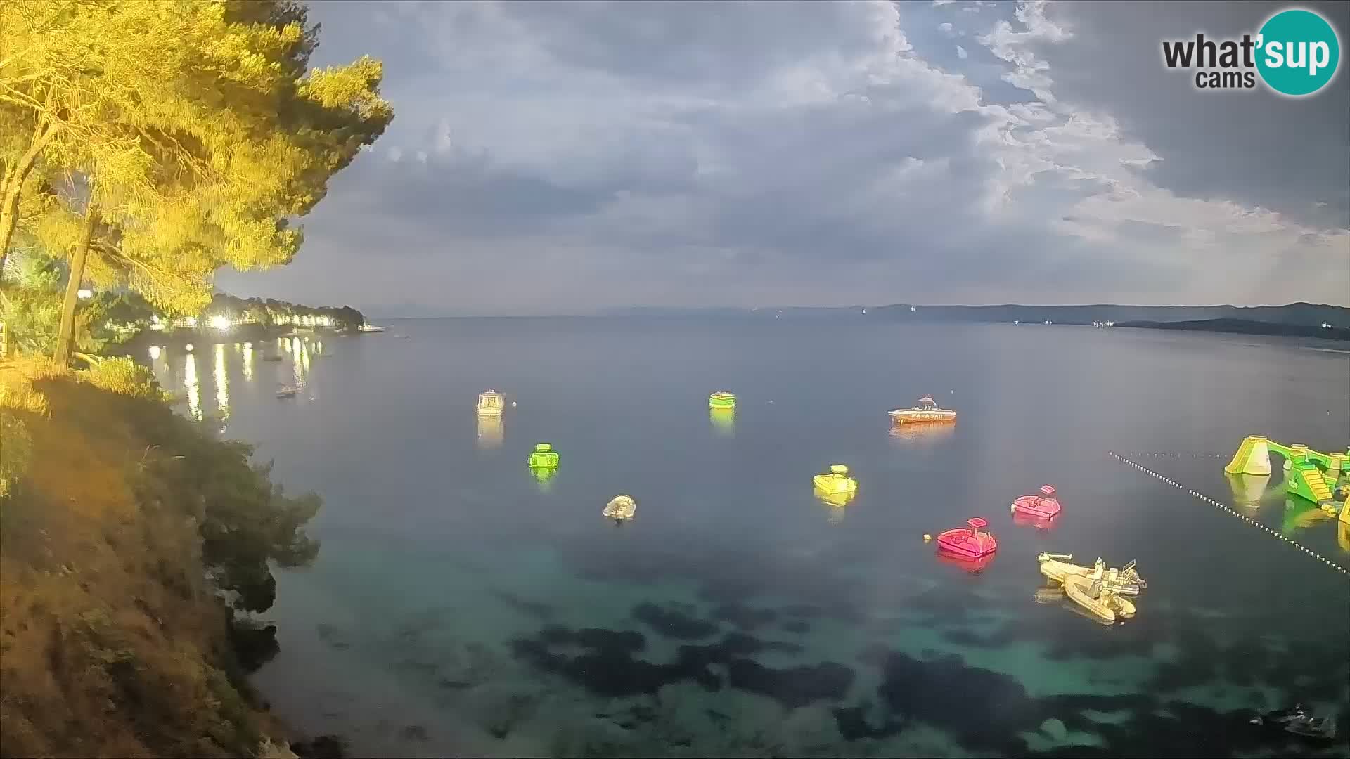 Webcam Potočine Beach Bol – Live View of Borak Beach, Brač Island