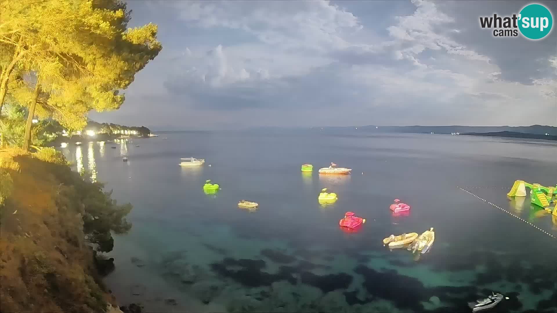 Webcam plage Potočine Bol – Vue en direct sur Borak Beach, île de Brač