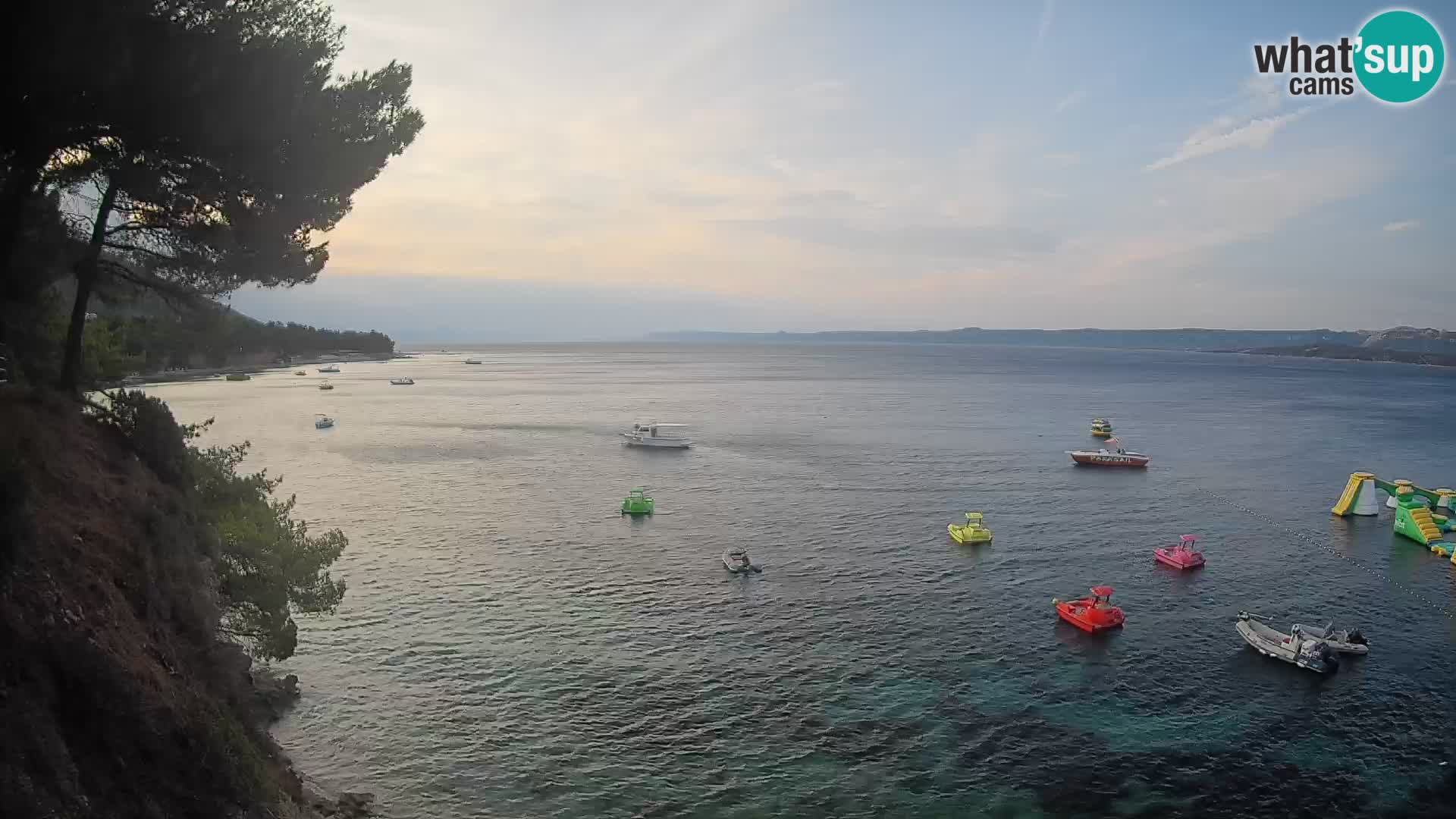 Webcam Potočine Beach Bol – Live View of Borak Beach, Brač Island