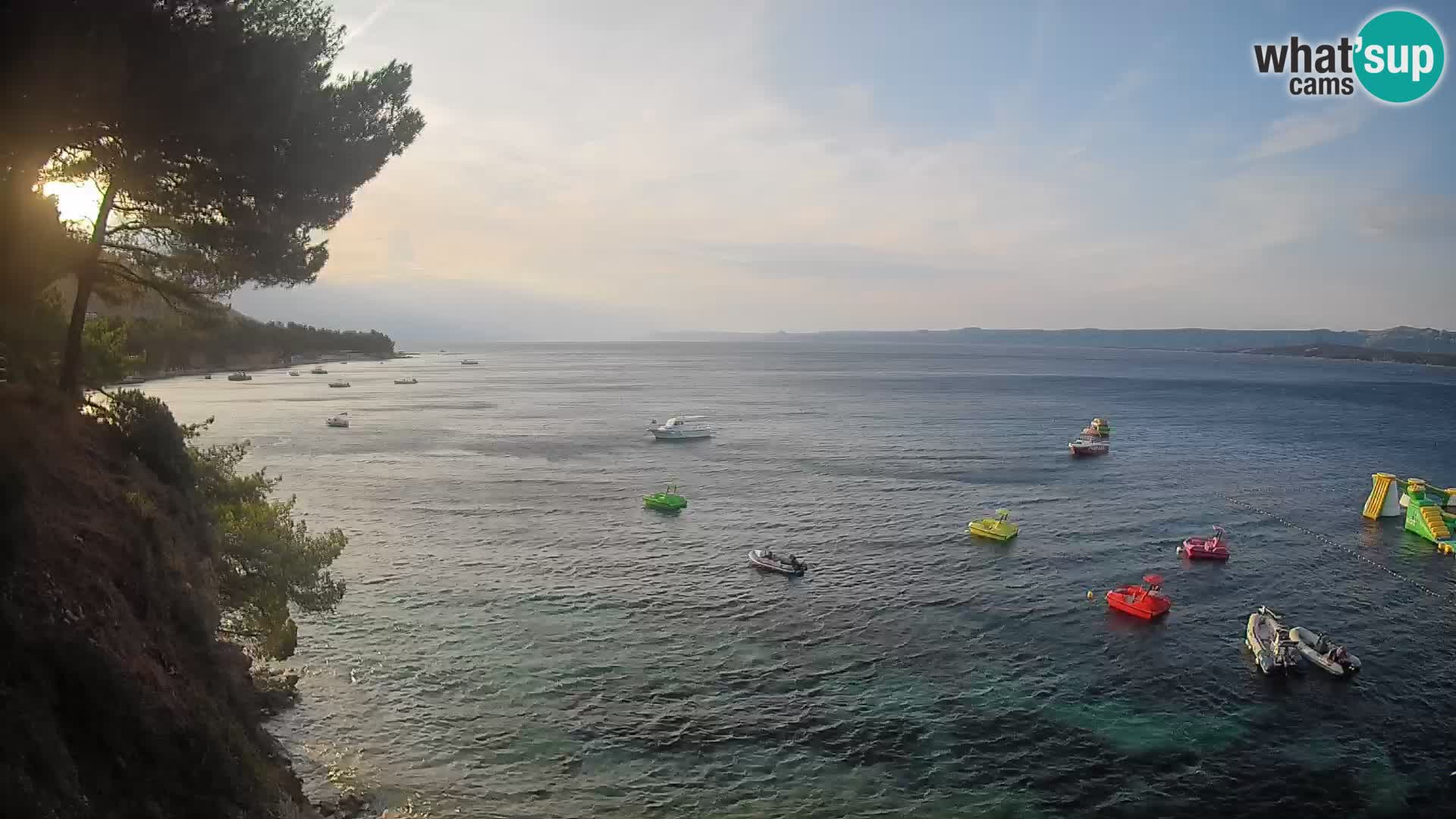 Webcam Strand Potočine Bol – Liveblick auf Borak Beach, Insel Brač