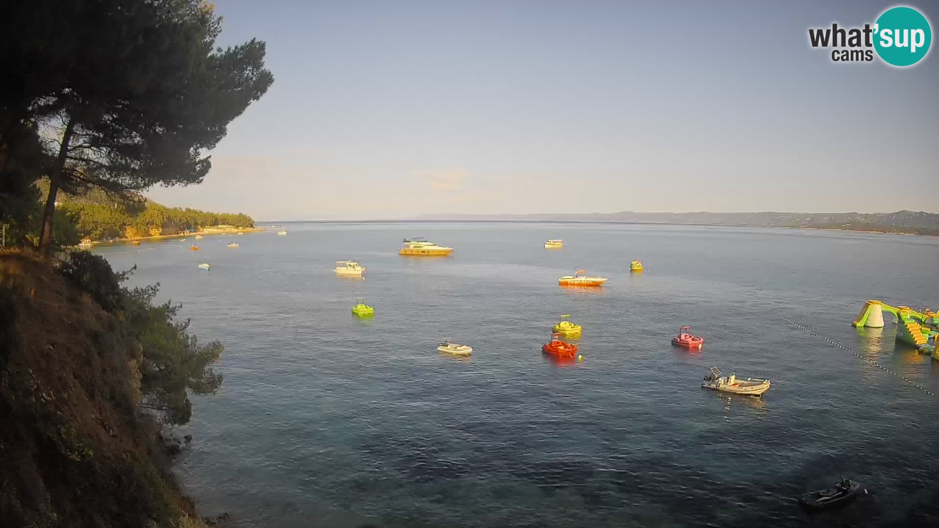 Webcam Potočine Beach Bol – Live View of Borak Beach, Brač Island