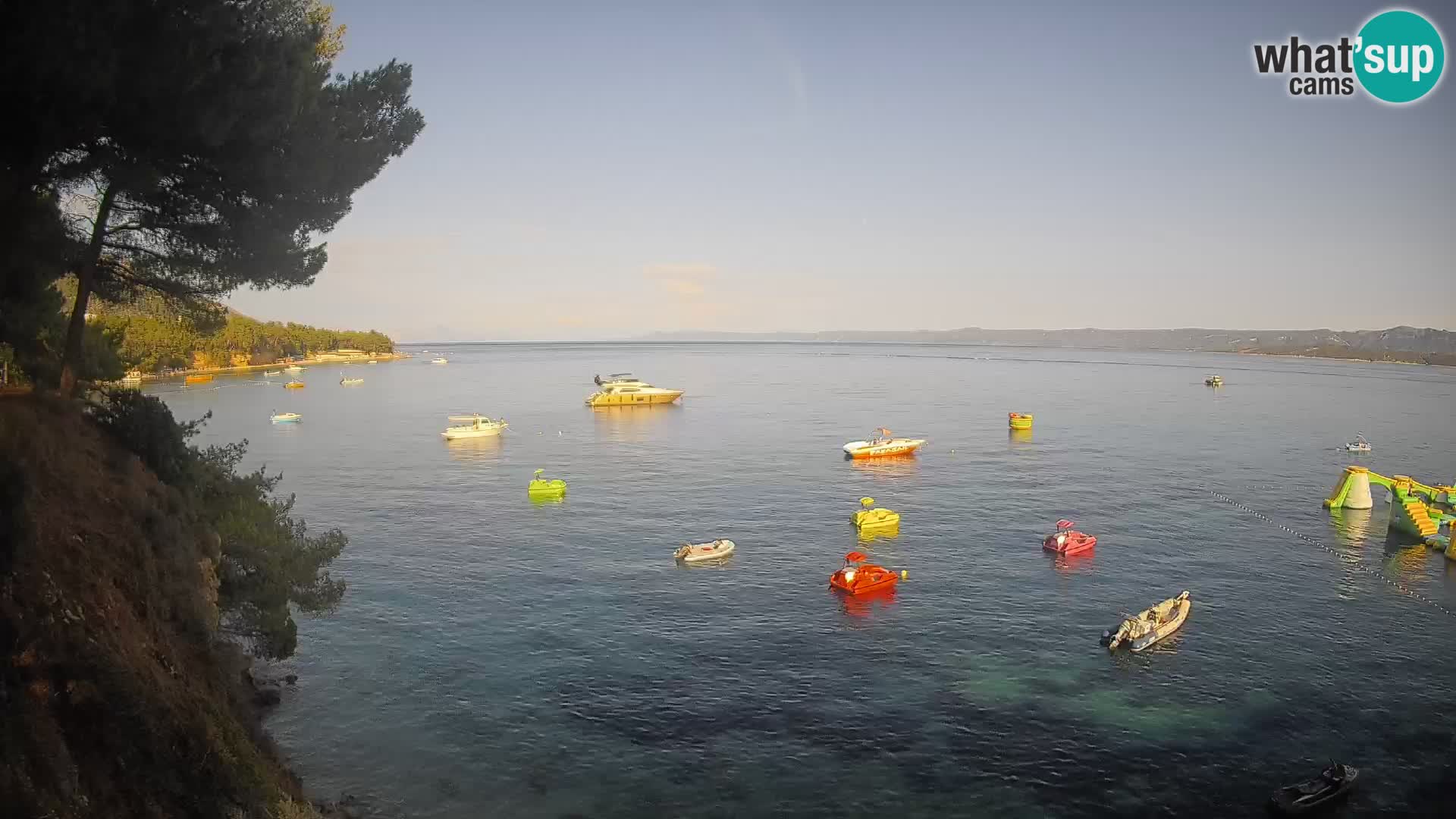 Webcam Potočine Beach Bol – Live View of Borak Beach, Brač Island