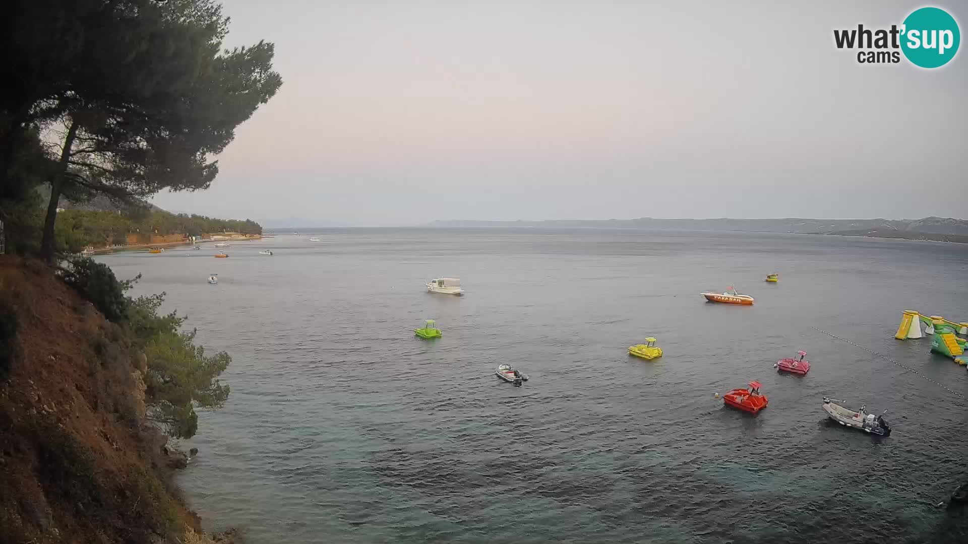 Webcam Strand Potočine Bol – Liveblick auf Borak Beach, Insel Brač