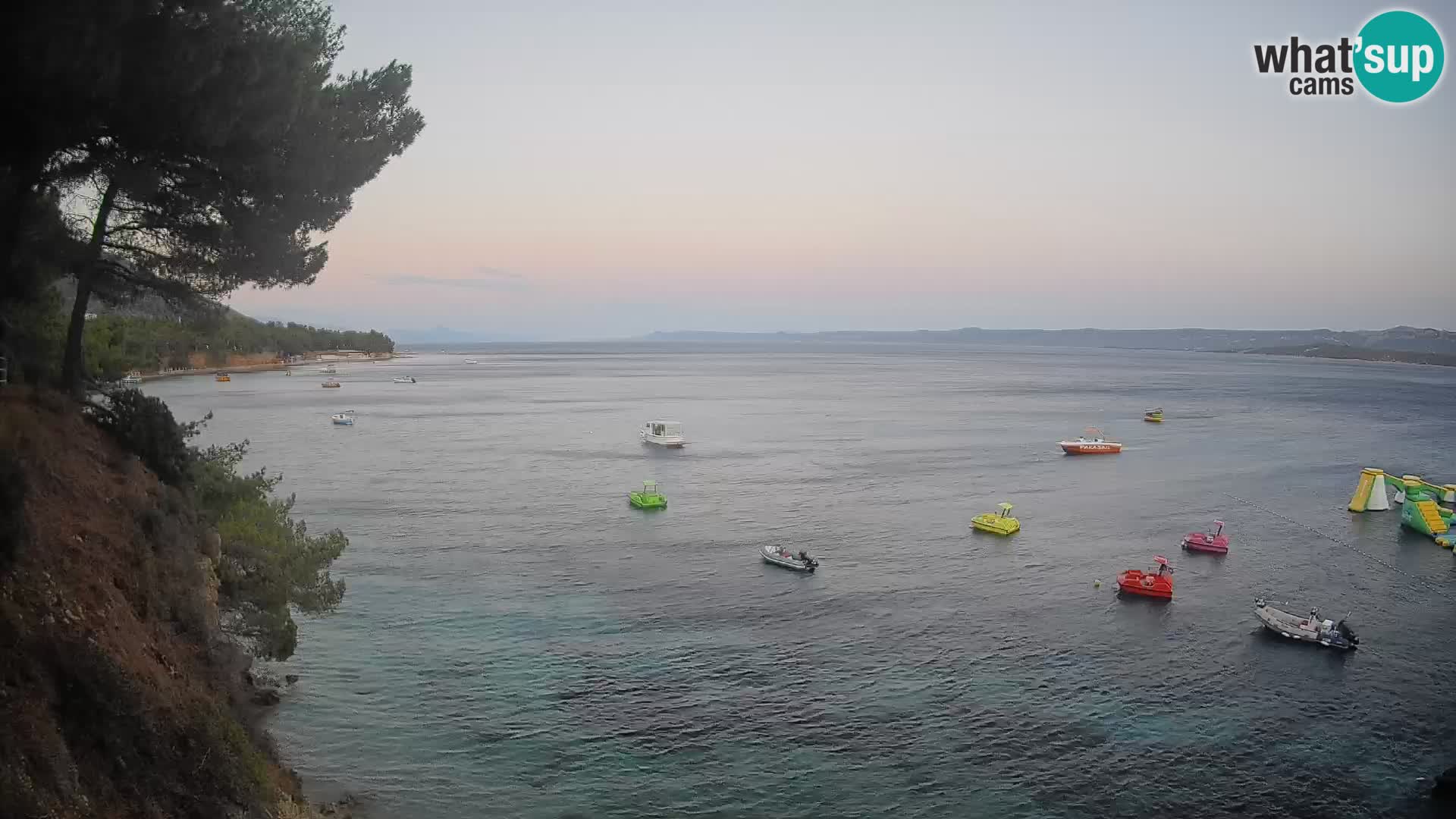 Webcam Strand Potočine Bol – Liveblick auf Borak Beach, Insel Brač