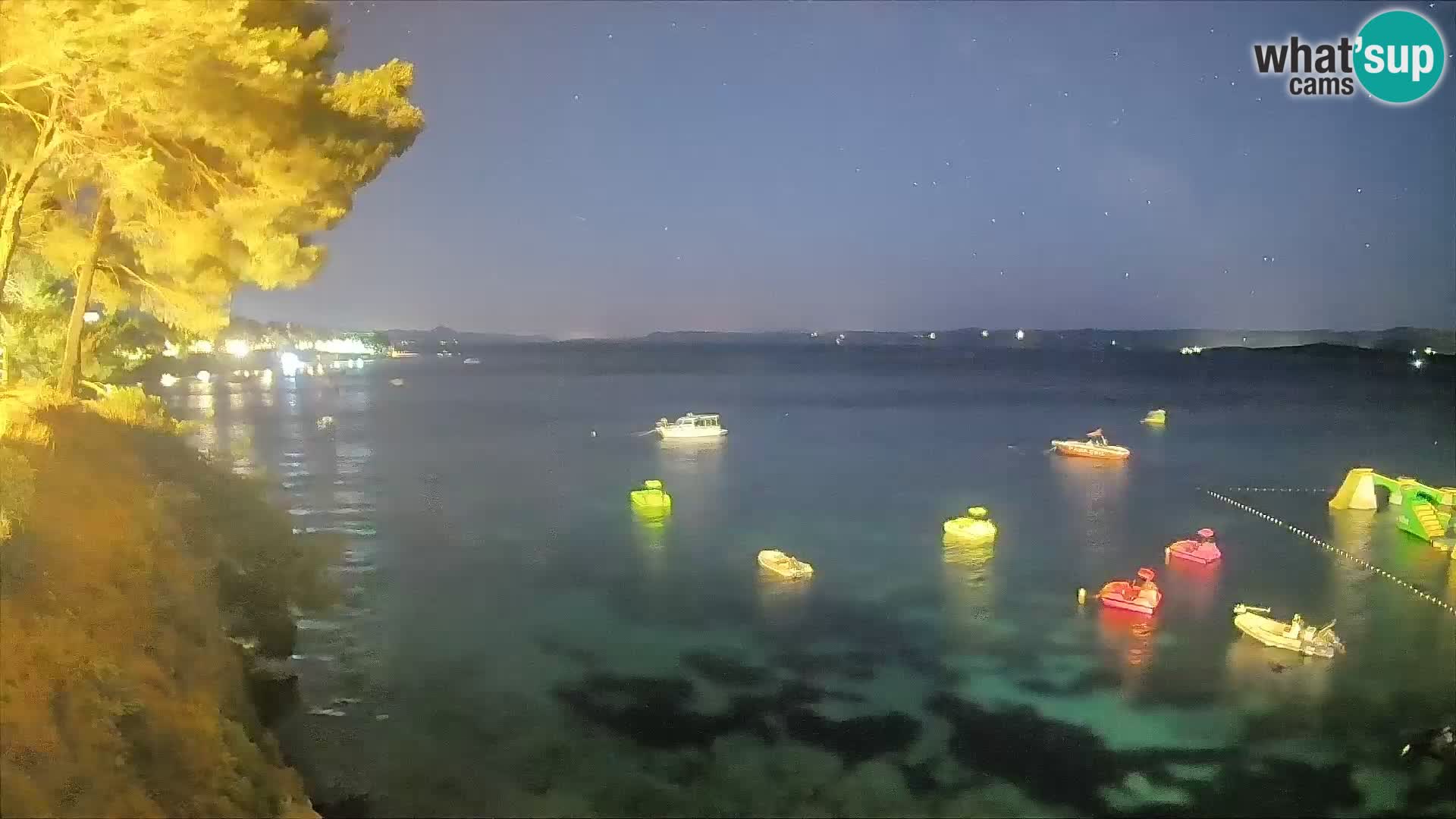 Webcam Strand Potočine Bol – Liveblick auf Borak Beach, Insel Brač