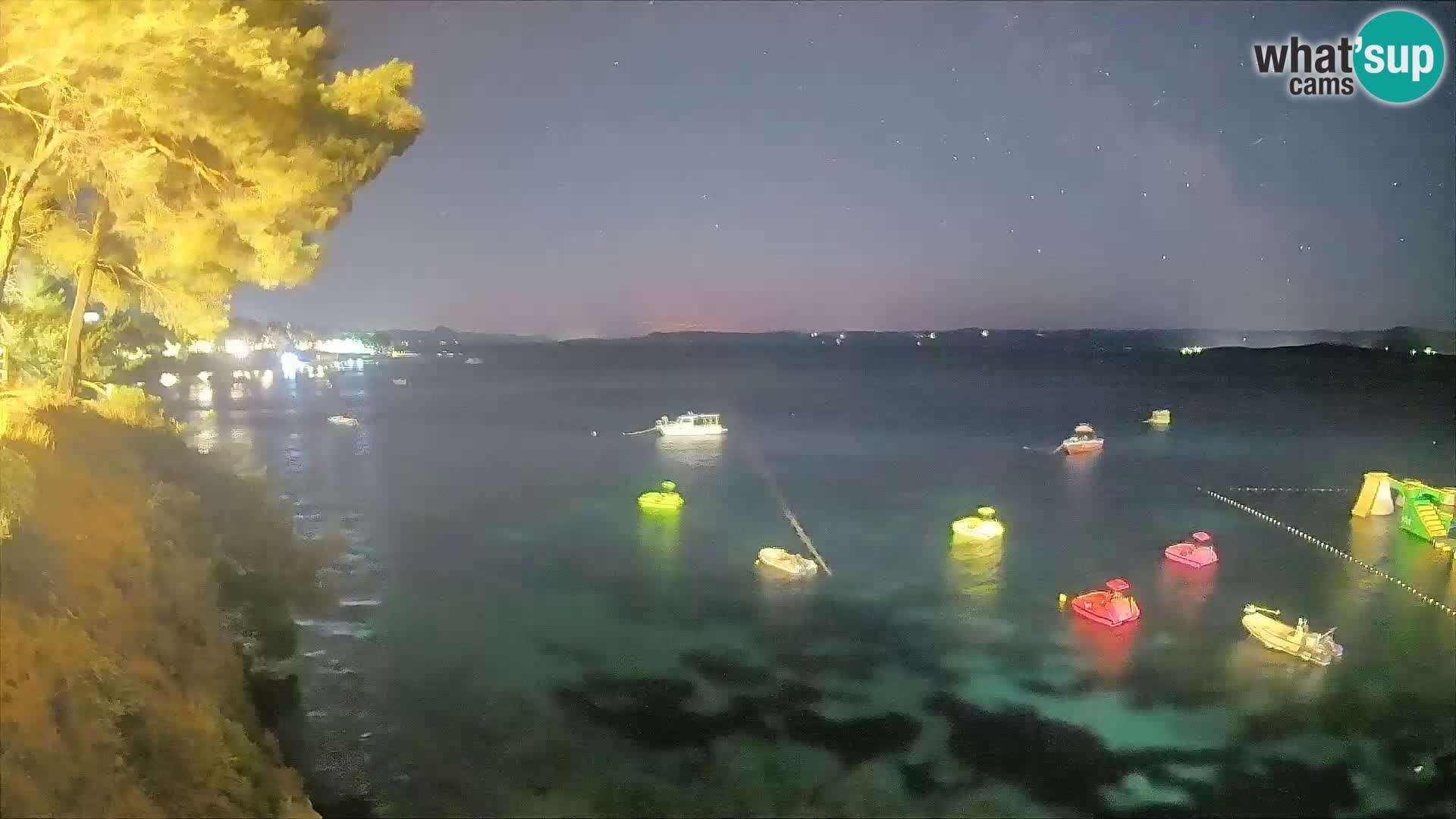 Webcam Strand Potočine Bol – Liveblick auf Borak Beach, Insel Brač