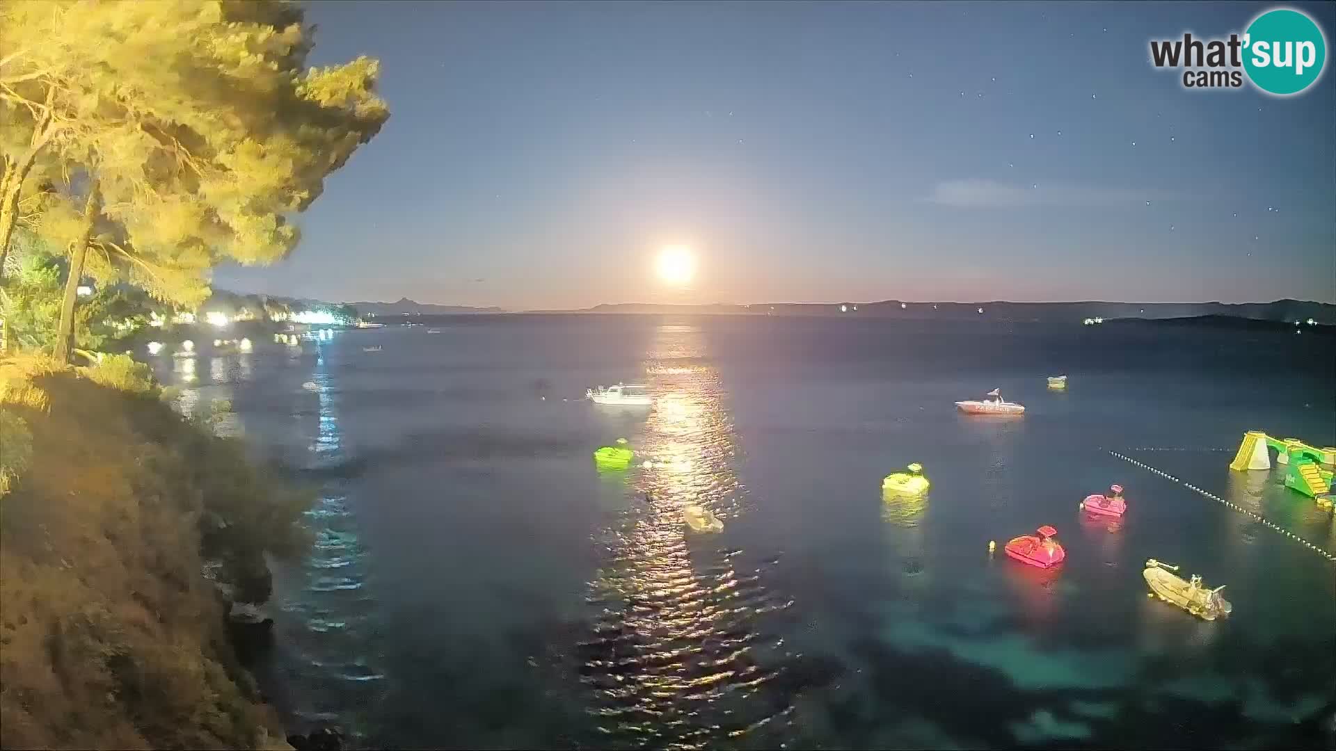 Webcam Potočine Beach Bol – Live View of Borak Beach, Brač Island