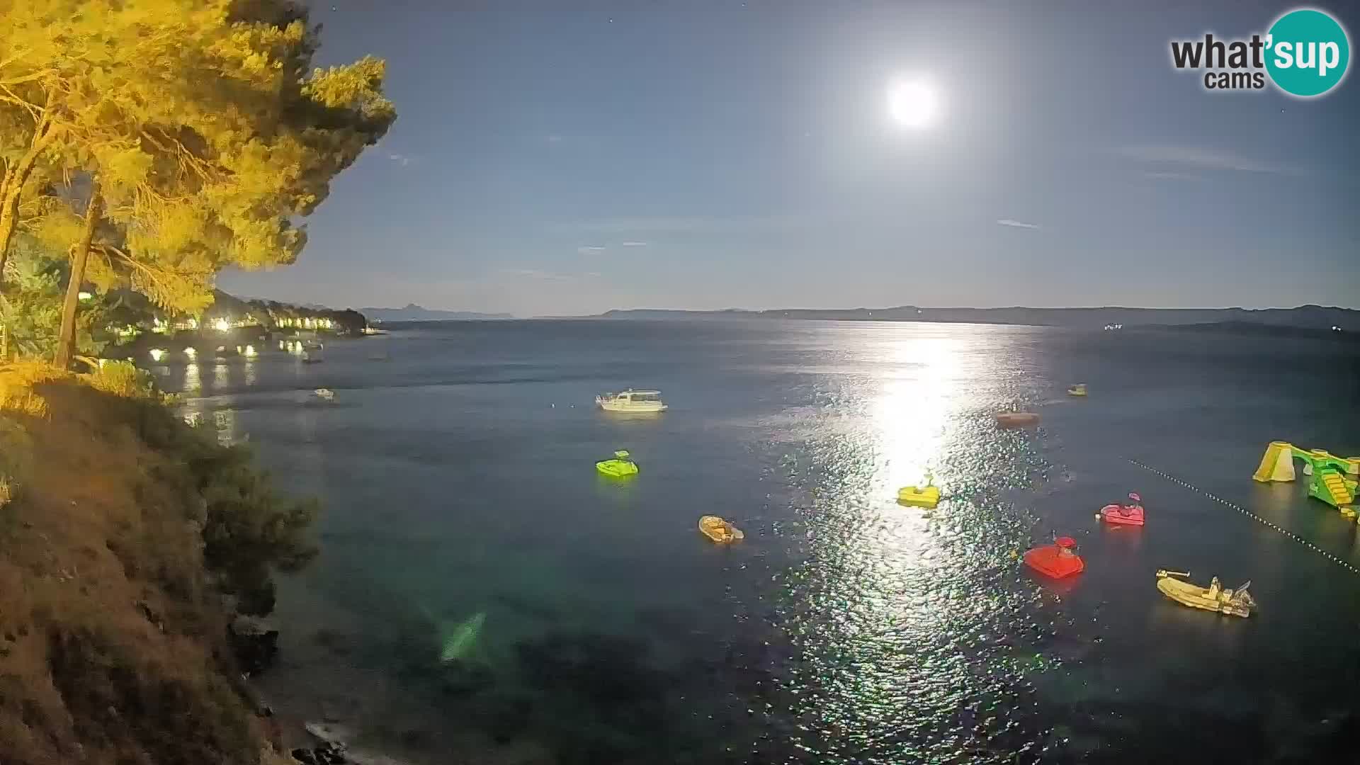 Webcam Potočine Beach Bol – Live View of Borak Beach, Brač Island
