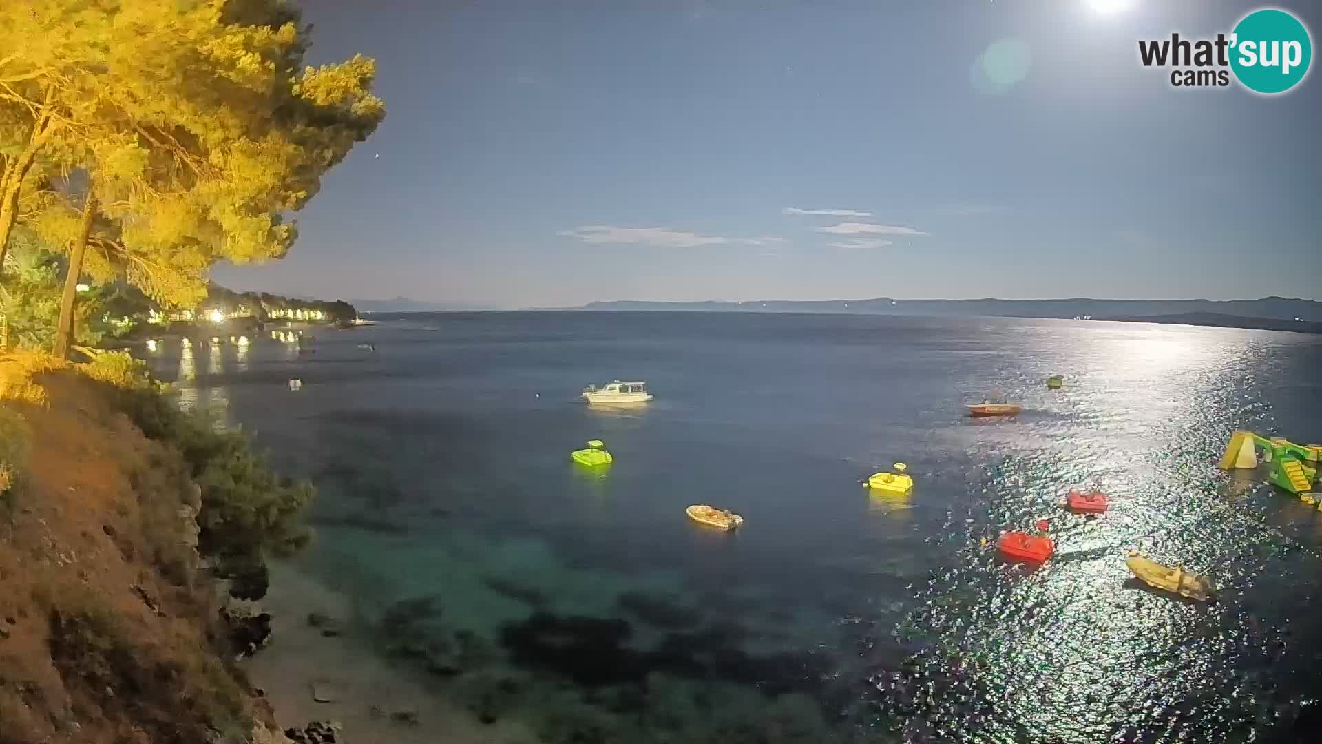 Webcam Potočine Beach Bol – Live View of Borak Beach, Brač Island