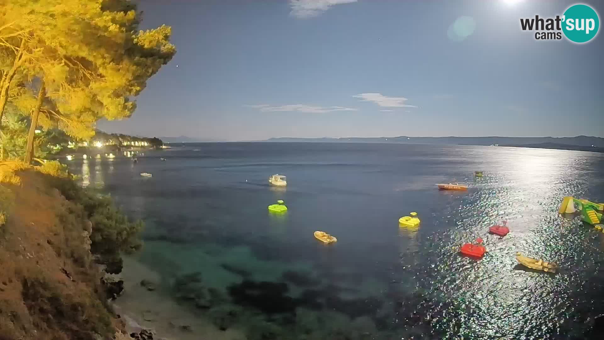 Webcam plage Potočine Bol – Vue en direct sur Borak Beach, île de Brač