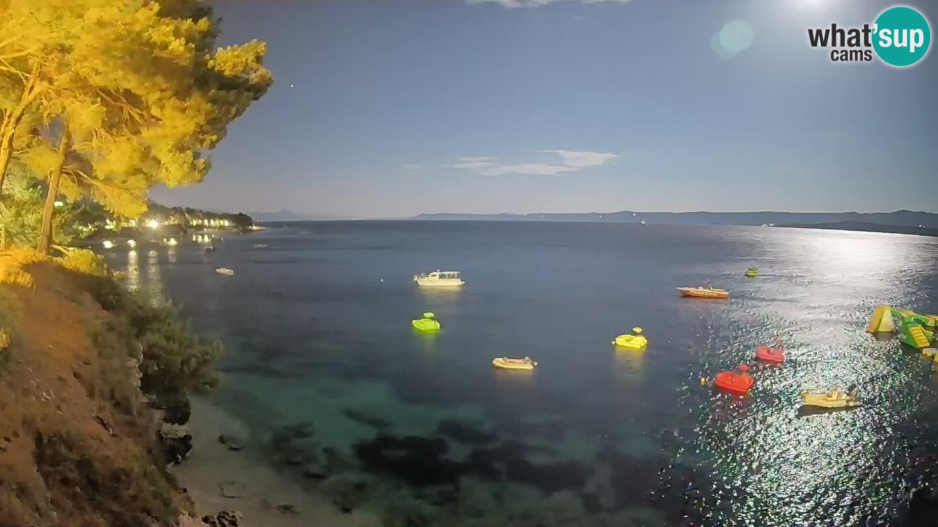 Webcam Playa Potočine Bol – Vista en vivo de Borak Beach, Isla de Brač