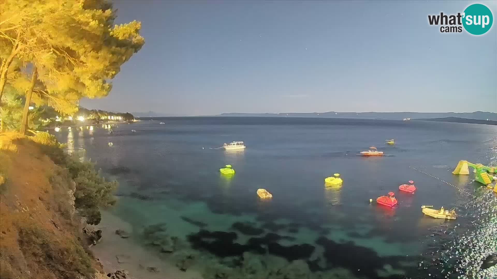 Webcam Potočine Beach Bol – Live View of Borak Beach, Brač Island