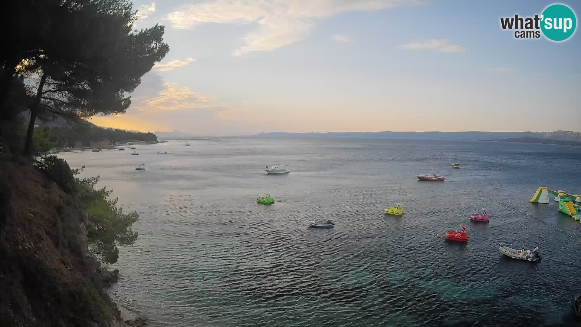 Webcam Potočine Beach Bol – Live View of Borak Beach, Brač Island