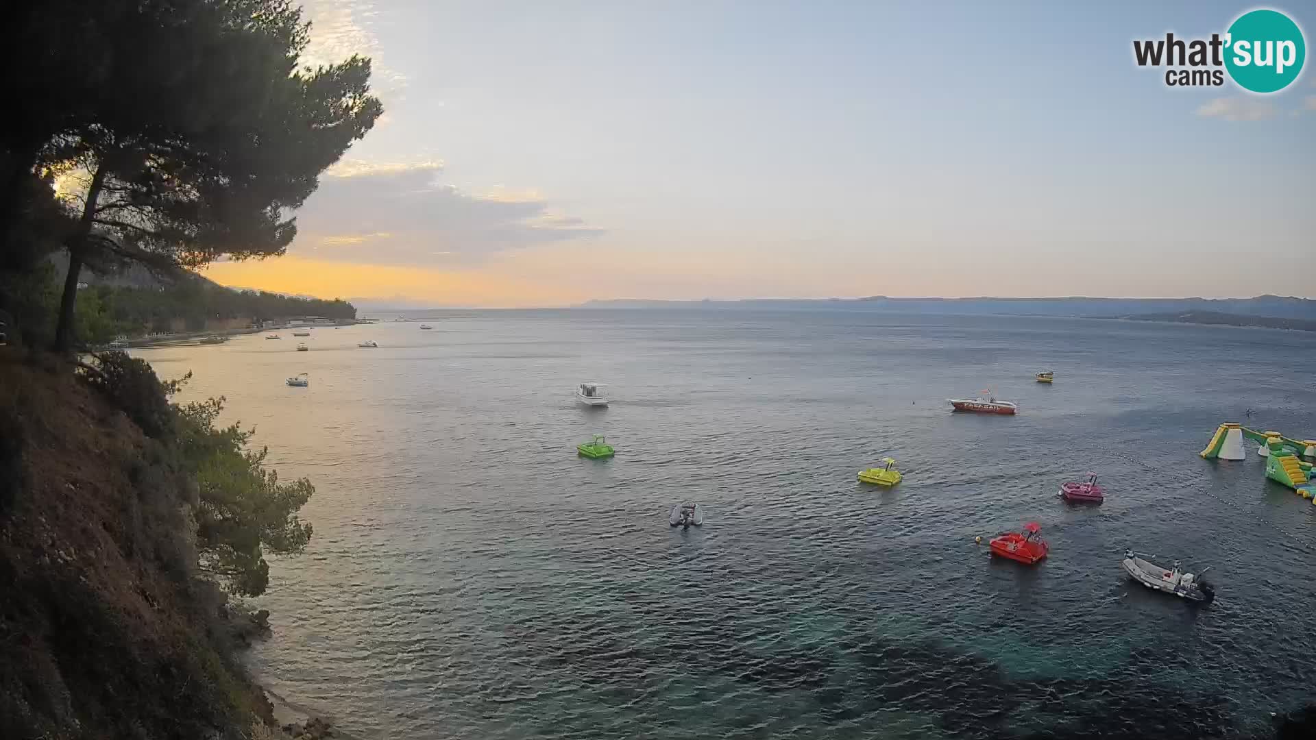 Webcam Playa Potočine Bol – Vista en vivo de Borak Beach, Isla de Brač