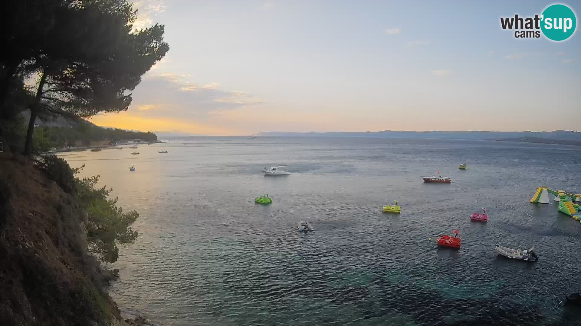 Webcam Potočine Beach Bol – Live View of Borak Beach, Brač Island