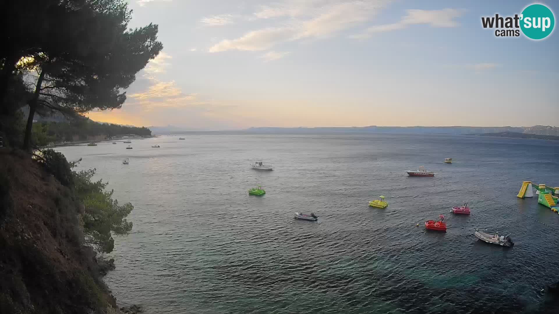 Webcam Potočine Beach Bol – Live View of Borak Beach, Brač Island