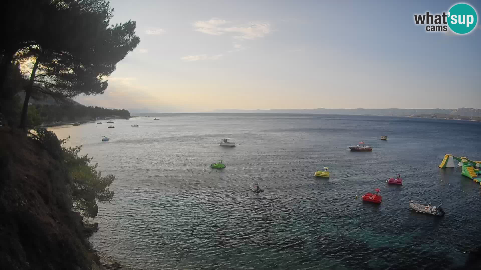 Webcam Potočine Beach Bol – Live View of Borak Beach, Brač Island