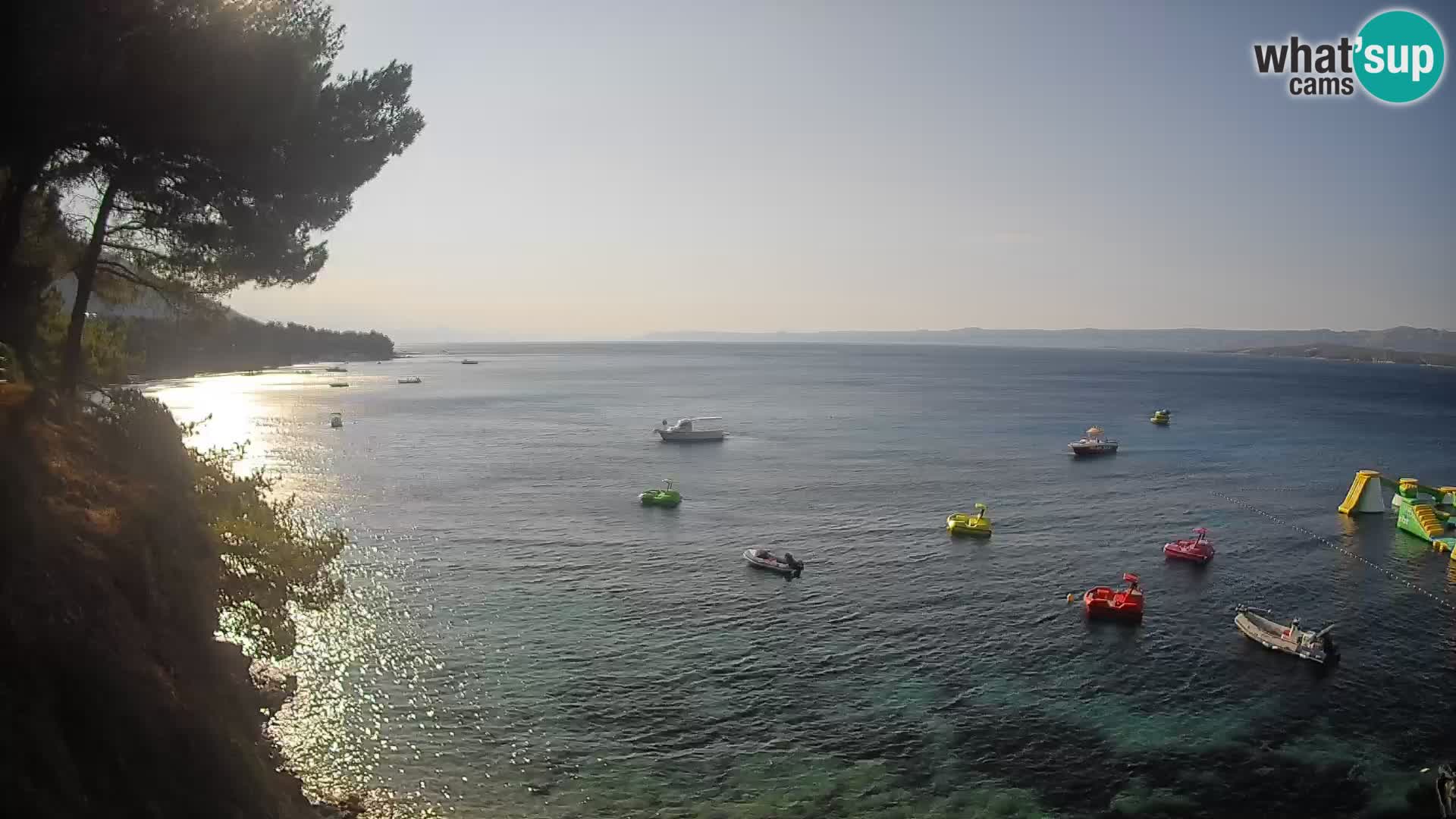 Webcam Potočine Beach Bol – Live View of Borak Beach, Brač Island