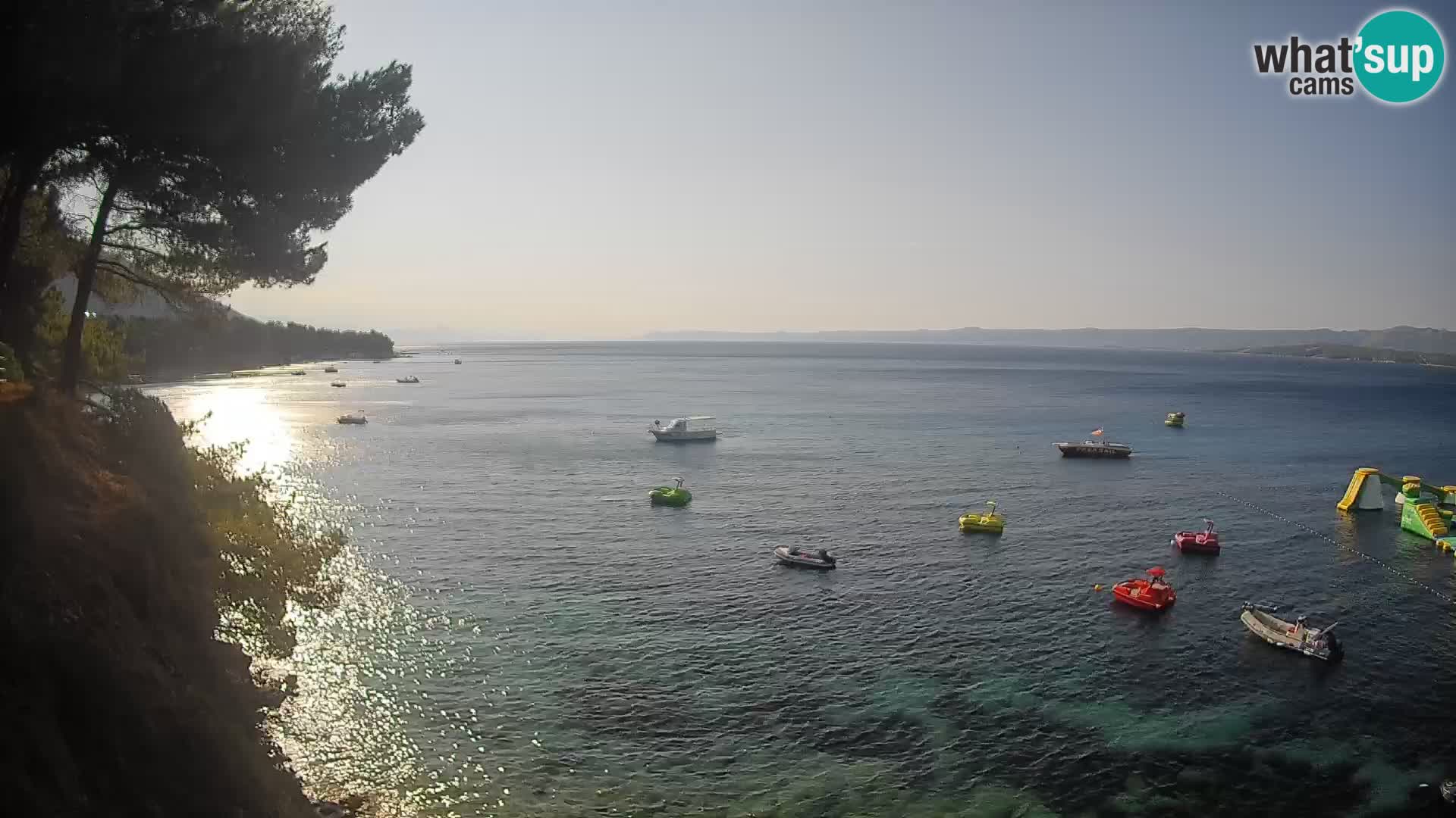 Webcam Potočine Beach Bol – Live View of Borak Beach, Brač Island
