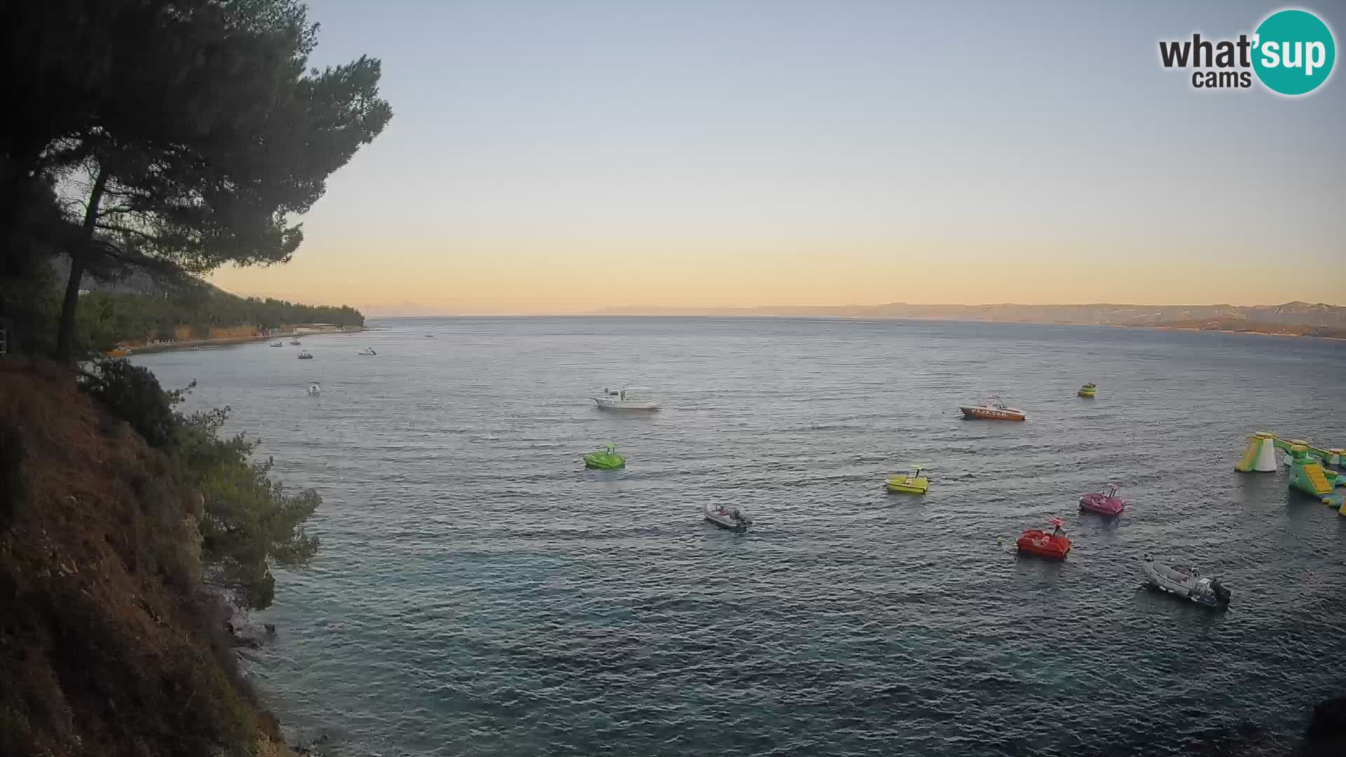 Webcam Potočine Beach Bol – Live View of Borak Beach, Brač Island