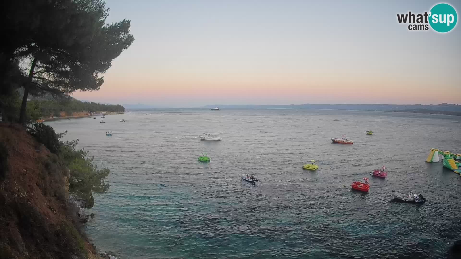 Webcam Potočine Beach Bol – Live View of Borak Beach, Brač Island