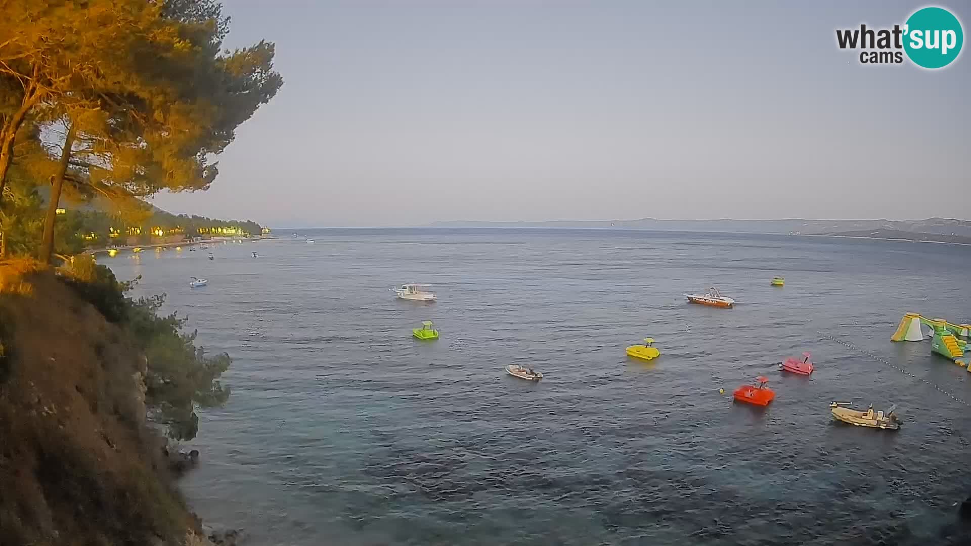 Webcam Potočine Beach Bol – Live View of Borak Beach, Brač Island