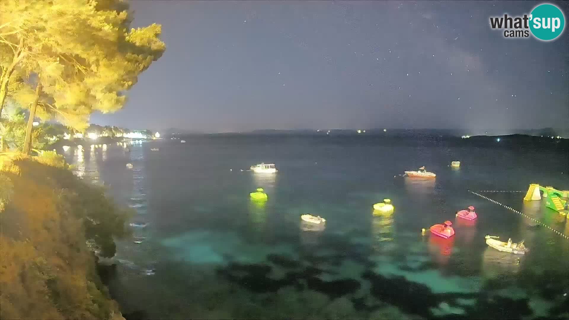 Webcam Potočine Beach Bol – Live View of Borak Beach, Brač Island