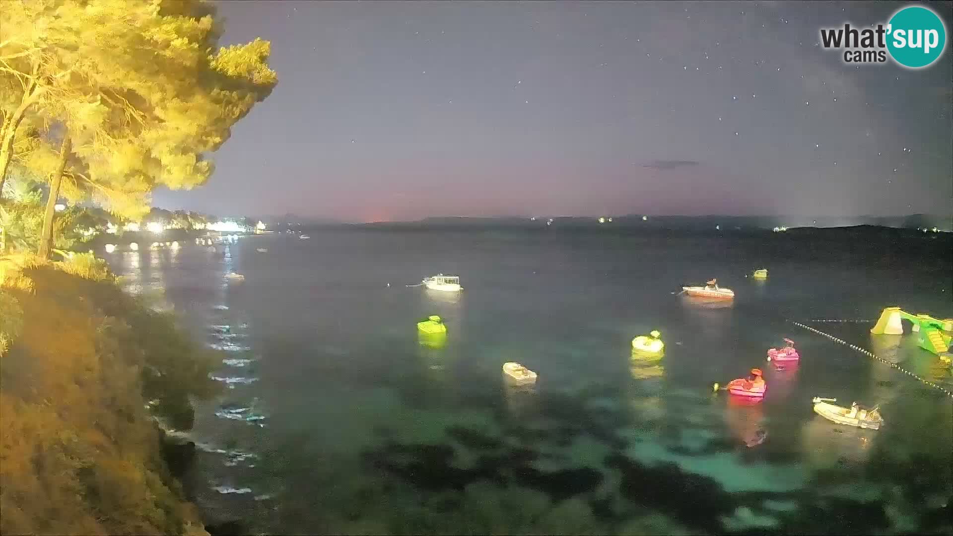 Webcam Potočine Beach Bol – Live View of Borak Beach, Brač Island
